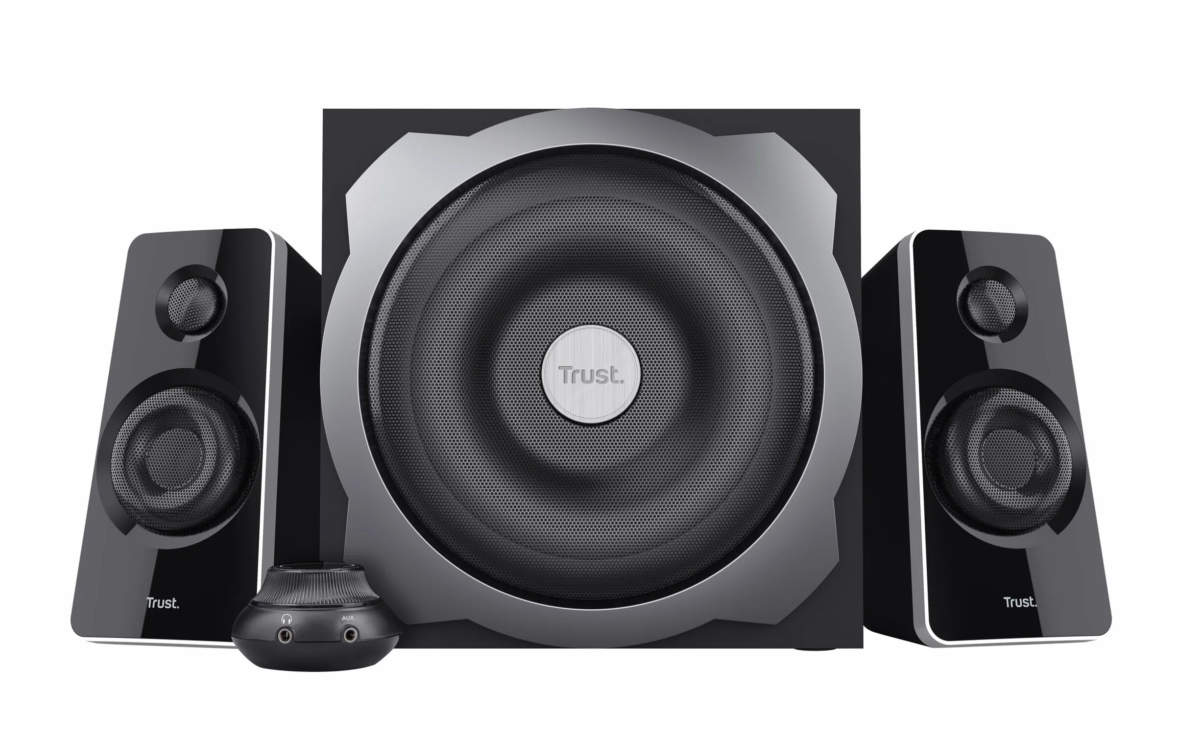 Trust Tytan 2.1 głośnik - PC luid spreker met subwoofer, 120 W, zwarty