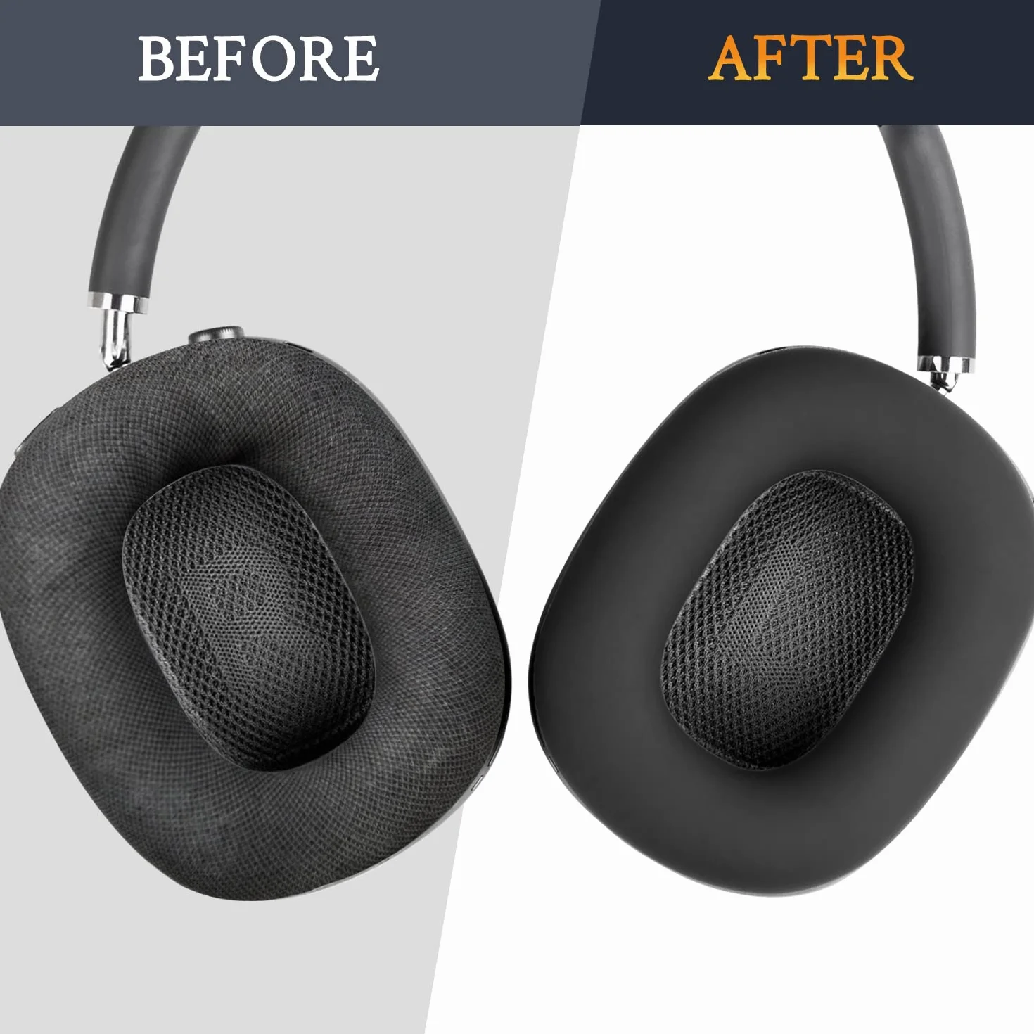 SOULWIT Silikonowe nakładki na uszy do AirPods Max, odporne na pot