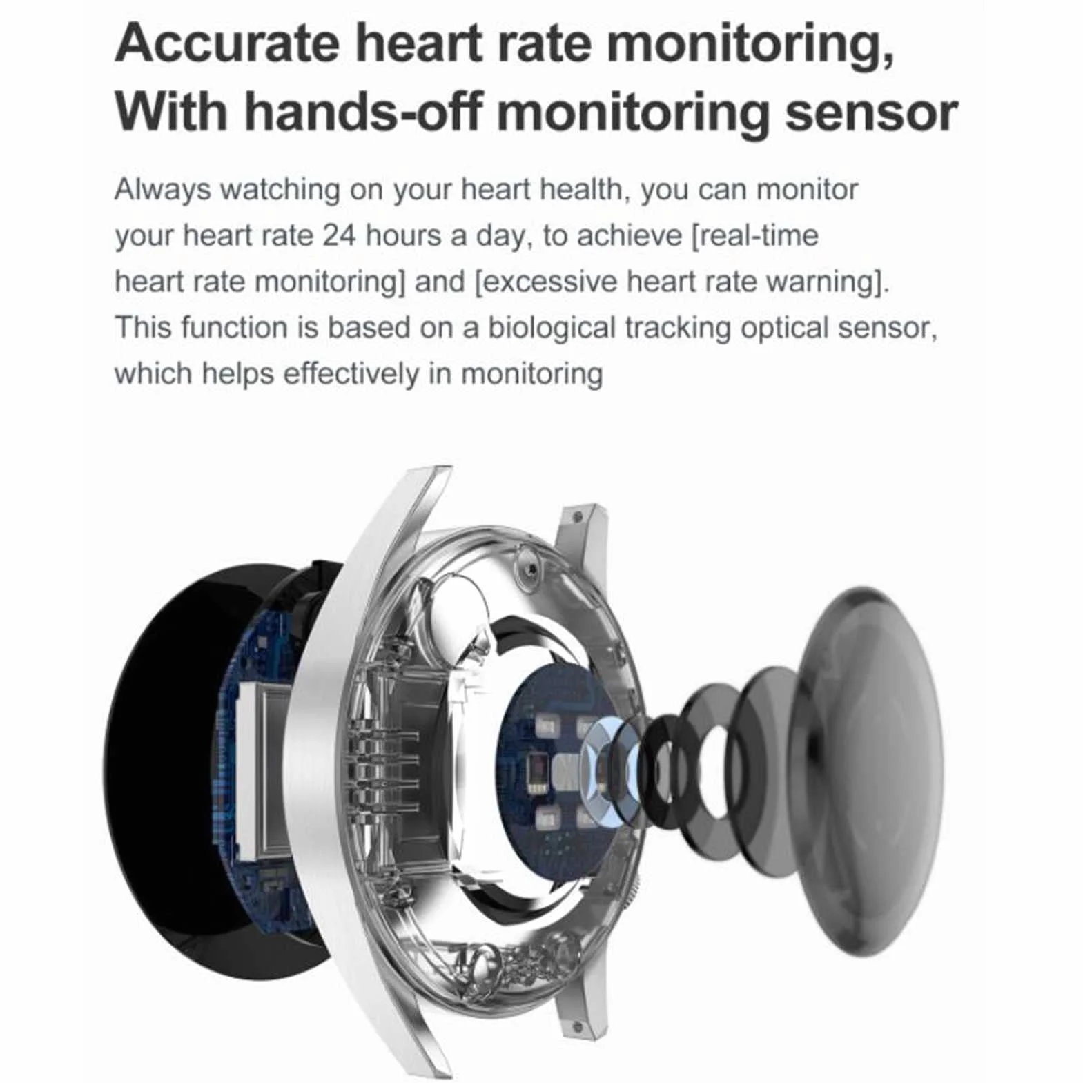 Inteligentny zegarek dla mężczyzn Kobiety 1,36-calowy okrągły w pełni dotykowy kolorowy ekran NFC Smartwatch Połączenie Bluetooth Asystent głosowy Hasło Śledzenie ruchu Śledzenie aktywności (B) little