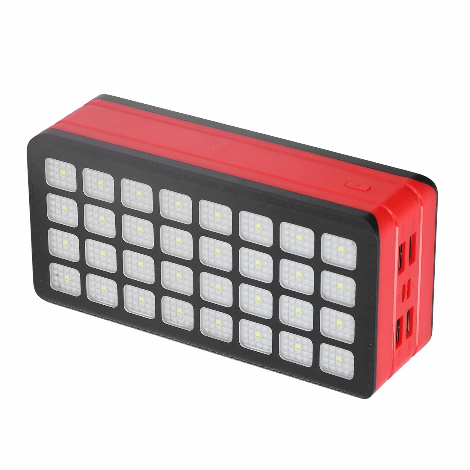 Powerbank o Dużej Pojemności 50000 MAH z 4 Portami USB, 32 Diodami LED na Kemping, Piknik, Zajęcia na świeżym Powietrzu