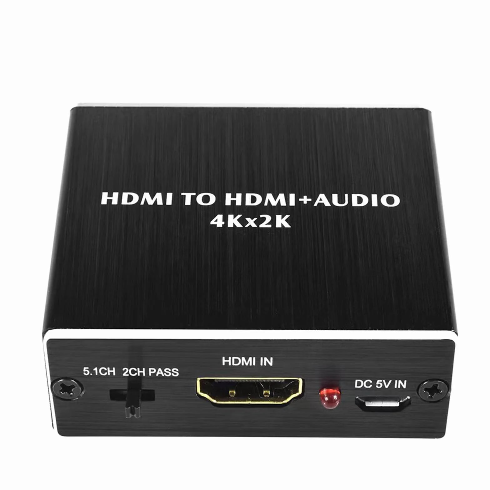 Konwerter HDMI Audio Extractor, konwerter audio, 4Kx2K, Optical Toslink SDPIF, gniazdo audio 3,5 mm, adapter rozdzielacza optycznego Hdmi, do PS5 i innych urządzeń