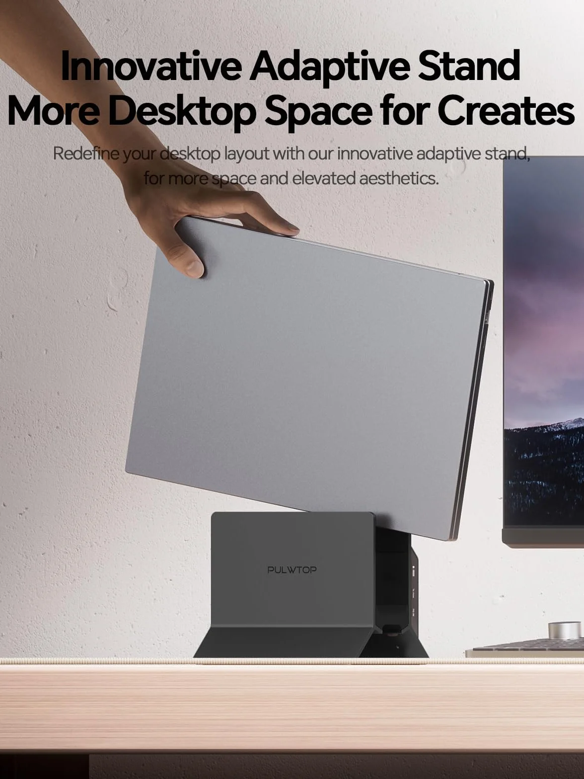 Stacja dokująca USB C, podwójny monitor 4K 60 Hz, pionowa stacja dokująca do laptopa 11 w 1 ze stojakiem, ładowanie PD 100 W, USB-C i USB-A, Gigabit Ethernet do laptopów z systemem Windows/Dell/Lenovo