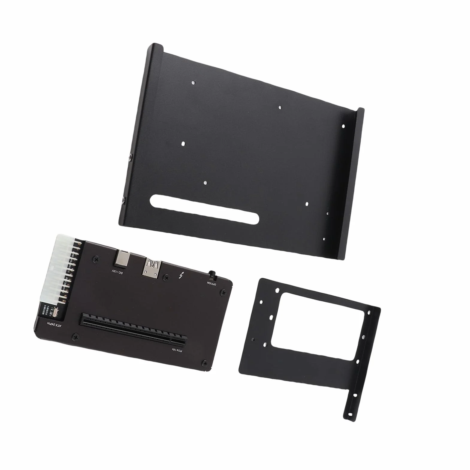 Naroote Stacja Dokująca Karty Graficznej, Zewnętrzna Stacja Dokująca GPU, z Gniazdem PCIE 16X dla 3 4 USB4, Pasująca do Karty Dźwiękowej PCIE SSD Serii RX 10G NIC