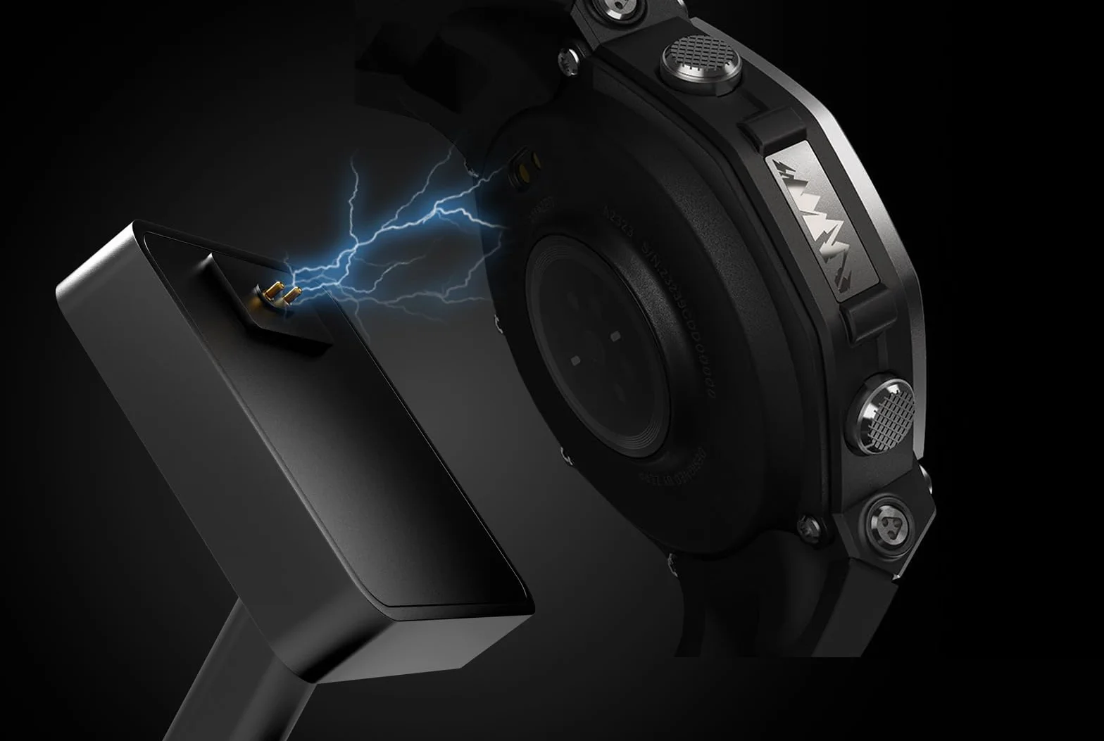 Ładowarka magnetyczna kompatybilna z Amazfit T-Rex 3 / Balance, stacja ładująca z kablem USB-A 1m