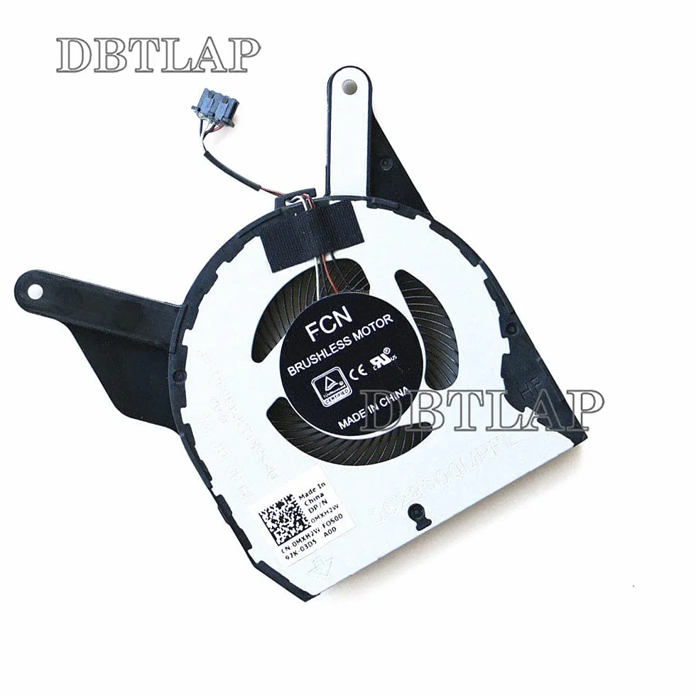 Wentylator Kompatybilny z Dell Latitude 5400 Wentylator chłodzący CPU DFS5K12304363Q 0MXH2W MXH2W DC28000MRFL