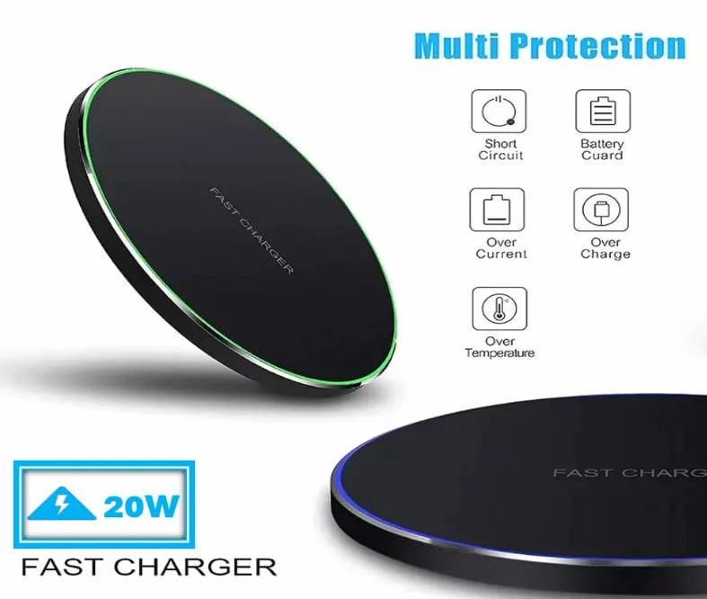 M&S Home Bezprzewodowa ładowarka 20 W USB-c szybkie ładowanie certyfikat Qi 15 W magnetyczna bezprzewodowa ładowarka Pad telefon bezprzewodowa ładowarka Android do iPhone'a