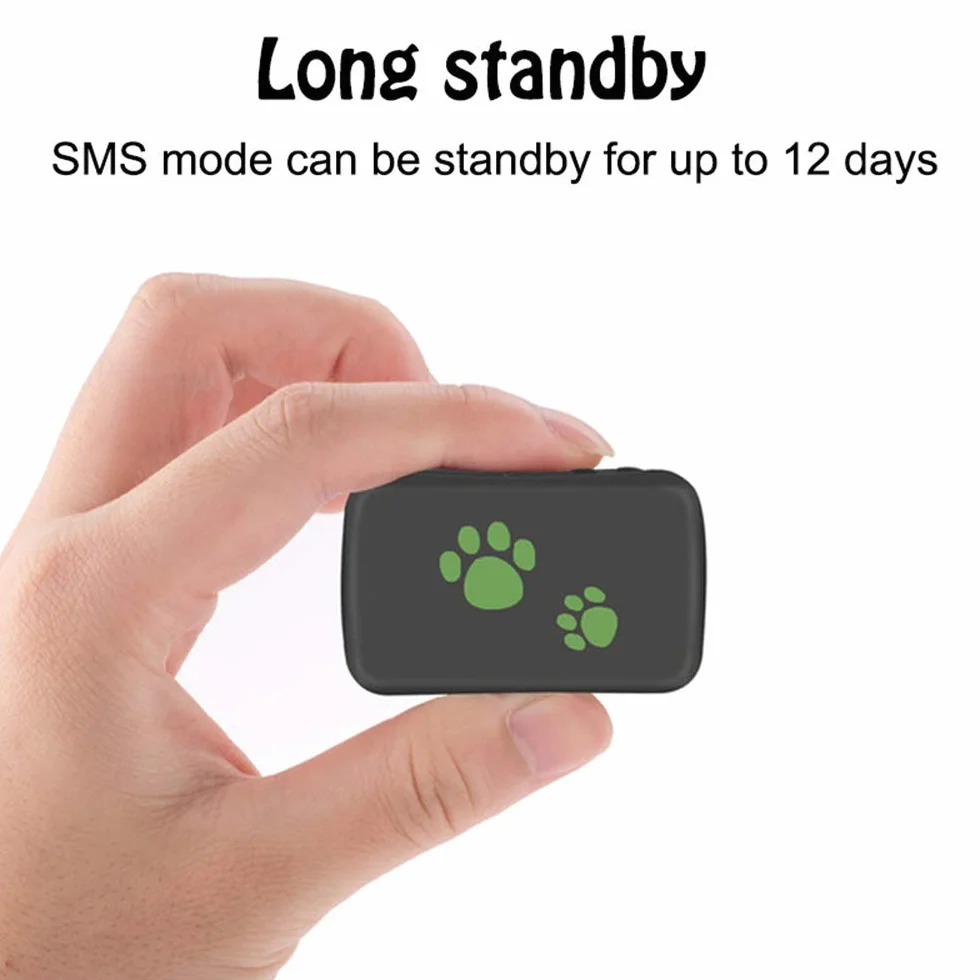 Mini lokalizator GPS 3G dla psa, kota, zwierzęcia domowego, TK203, lokalizator GPS z GPS/GPRS/GSM, śledzenie w czasie rzeczywistym, alarm ruchu, przenośny, wodoodporny, pyłoszczelny