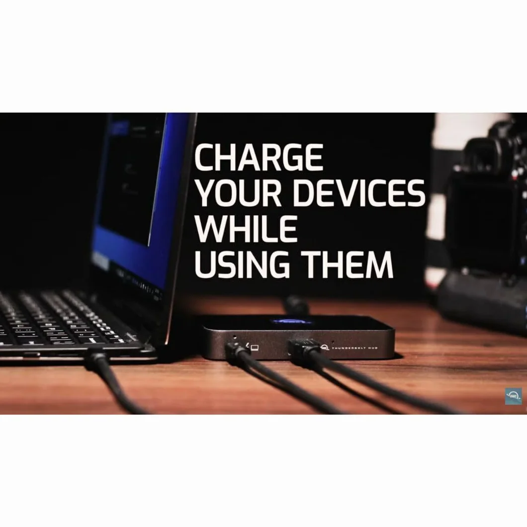 OWC Thunderbolt Hub stacja dokująca, szary/czarny, Thunderbolt 4, USB-A