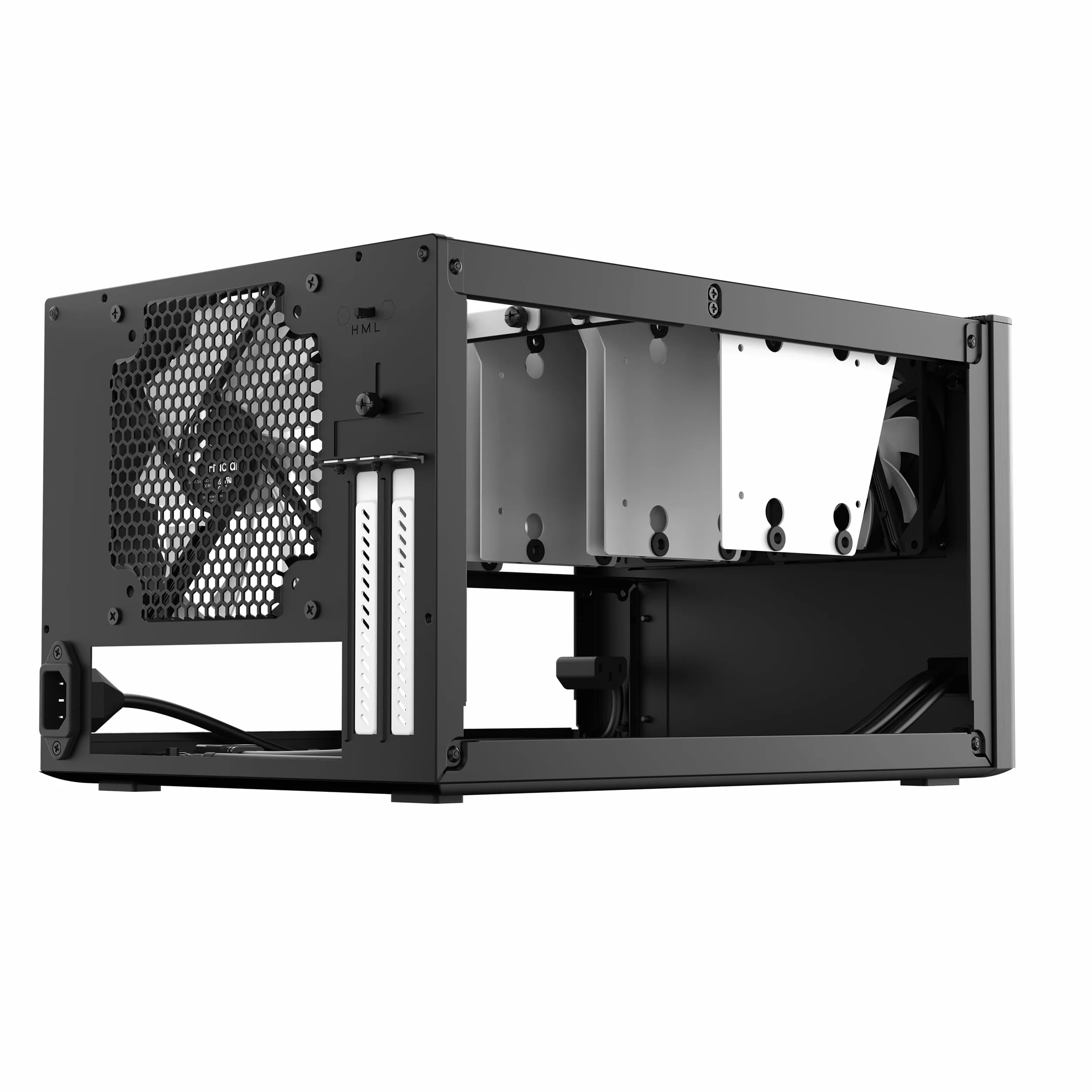 Fractal Design Node FD-CA-NO-304-BL Obudowa Komputerowa, Czarny, 37.4 x 25 x 21 cm