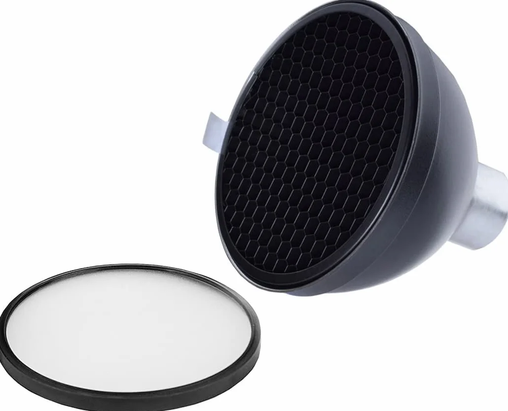 Godox AD-S2 Zestaw reflektorów standardowych z AD-S11 zestawem żeli kolorowych i miękkim dyfuzorem dla lamp błyskowych Godox AD200 AD200Pro AD360 AD360II