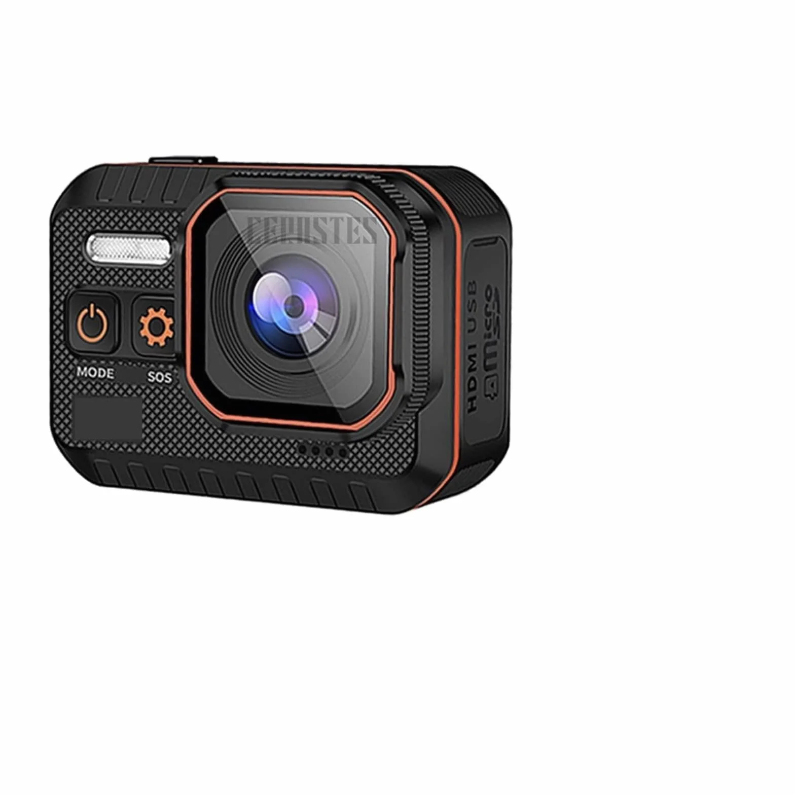 Kamera sportowa ze stabilizacją obrazu, Kamera akcji 4K 60 kl./s Zdalne sterowanie 30m Wodoodporny Szerokokątny 170° Kamera akcji Kamera na deskę rozdzielczą Go Sport Camera Pro Wysoka liczba klatek n