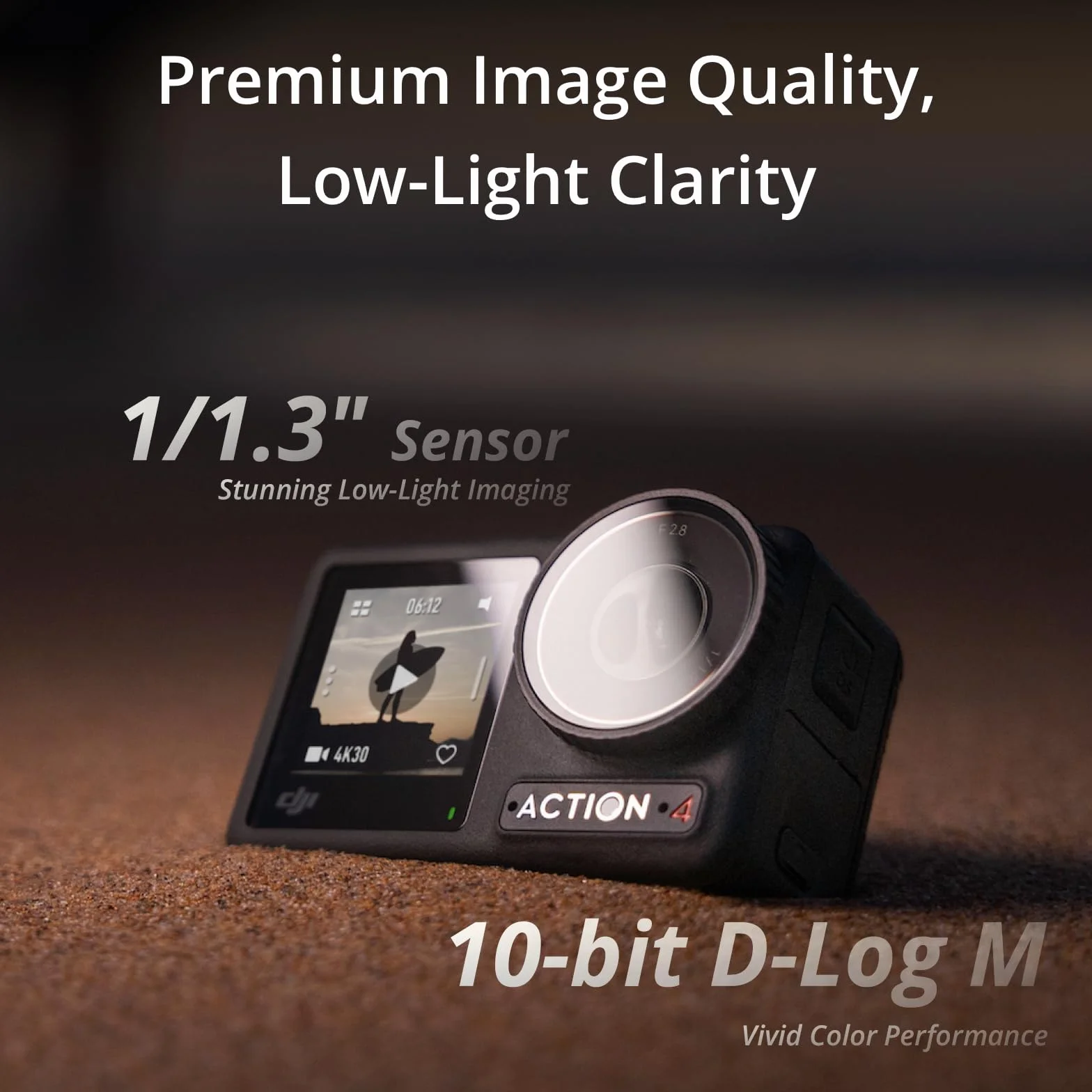 DJI CP.OS.00000233.01, Osmo ‎Action ‎3 zestaw prętów przedłużających (1,5 m), Szary & Dji Osmo Action 4 6941565965073 Kamera Sportowa, Czarny, ‎7,05 x 4,42 x 3,28 cm