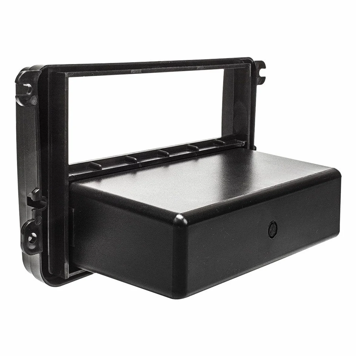 tomzz Audio 2457-005 os?ona radiowa kompatybilna z VW Golf 5 6 V VI Plus Touran Passat 3C Caddy EOS Skoda Octavia Fabia Roomster czarna