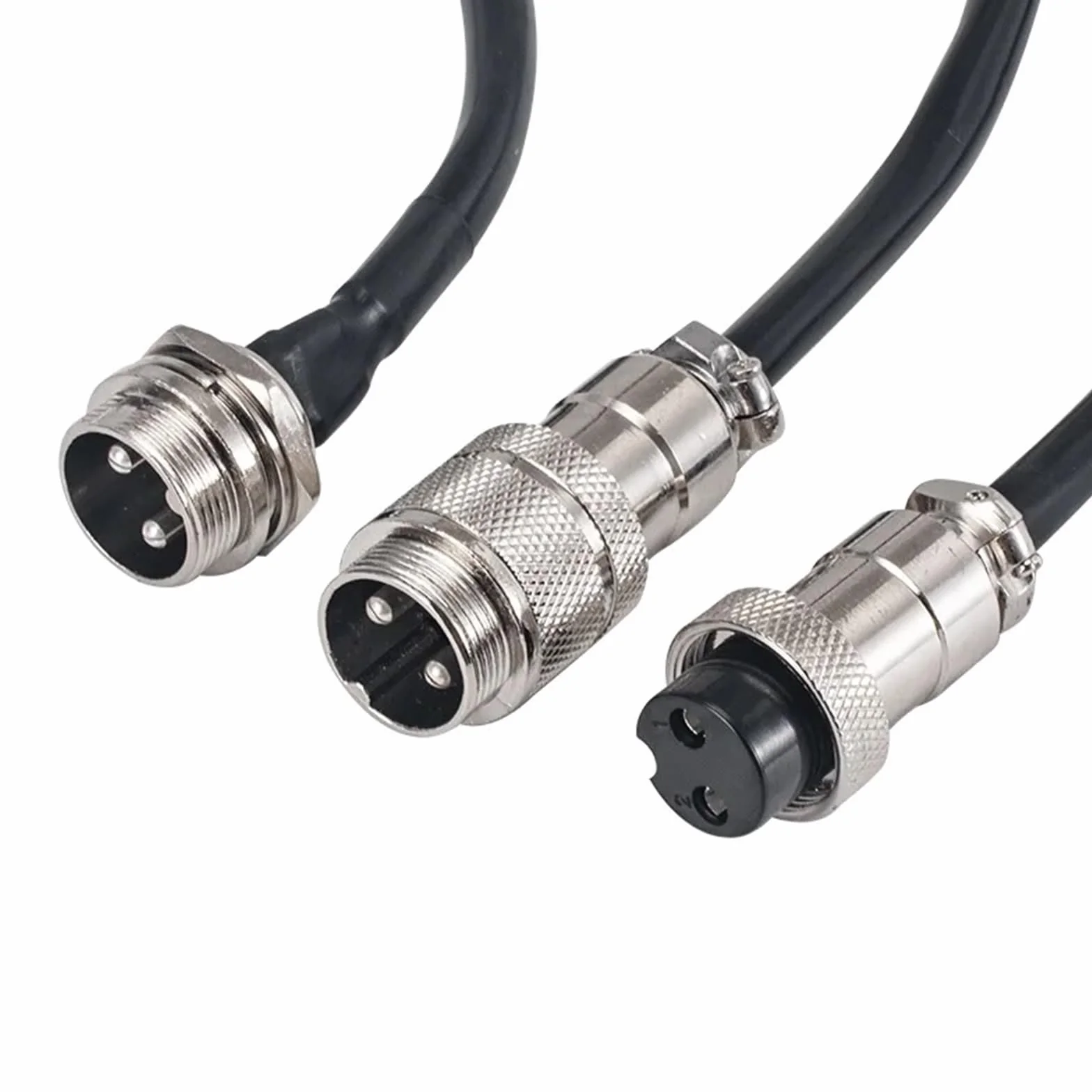 GX20 2-stronne żeńskie złącze elektryczne M20 2 3 4 5 6 7 8 9 10 12 14 15 Pin 1 m M przedłużacz Możliwość dostosowania(7pin,1M cable)