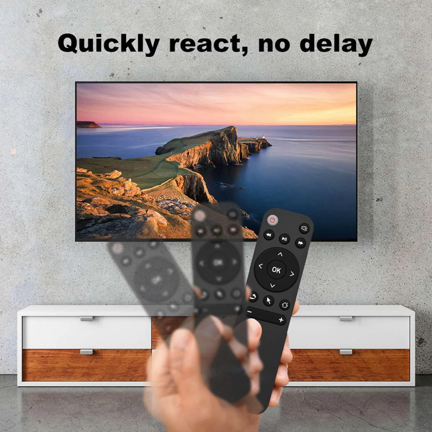 3X Bluetooth 5.2 Pilot do Smart Tv Box Telefon Komputer Pc Projektor Pilot BT5.2