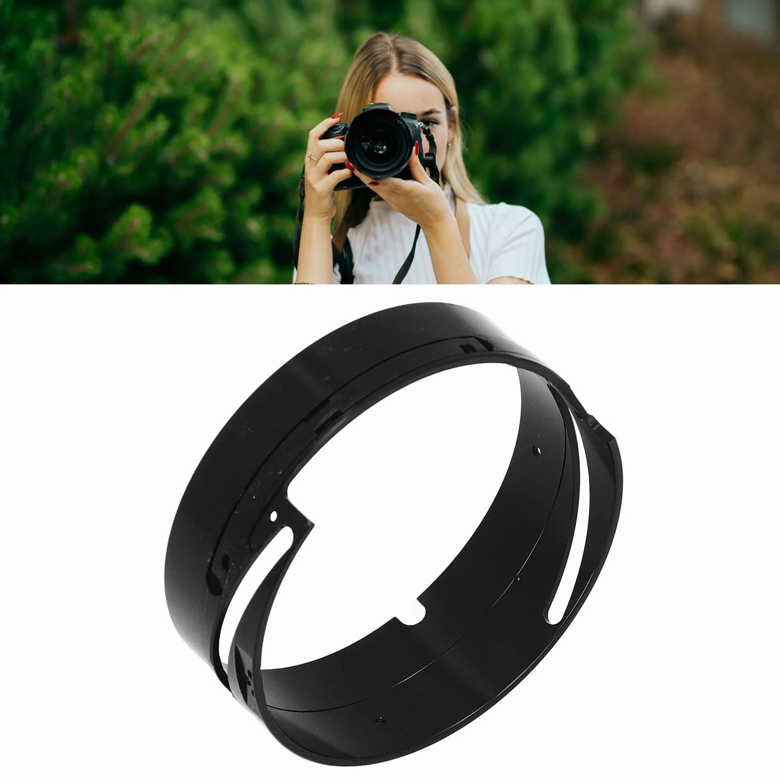 Pierścień Zębaty Tubusu Obiektywu Tubus Ostrości, Tubus Ogniskowania Obiektywu 50 1,4 Focus, Tubus Tulei Pierścienia Zębatego do Obiektywu 50 Mm F1,4 USM Wymiana Obiektywu Część