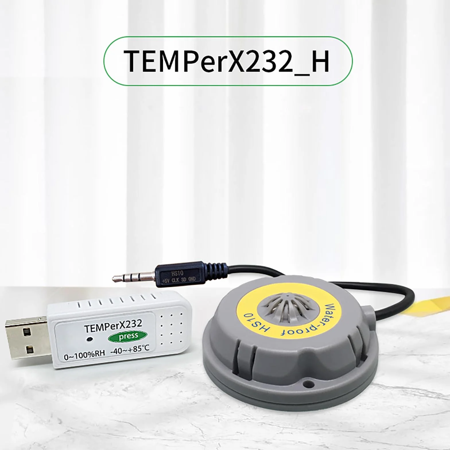 USB miernik temperatury i wilgotności, sonda zewnętrzna, alarm e-mail, przechowywanie danych, rejestrator,
