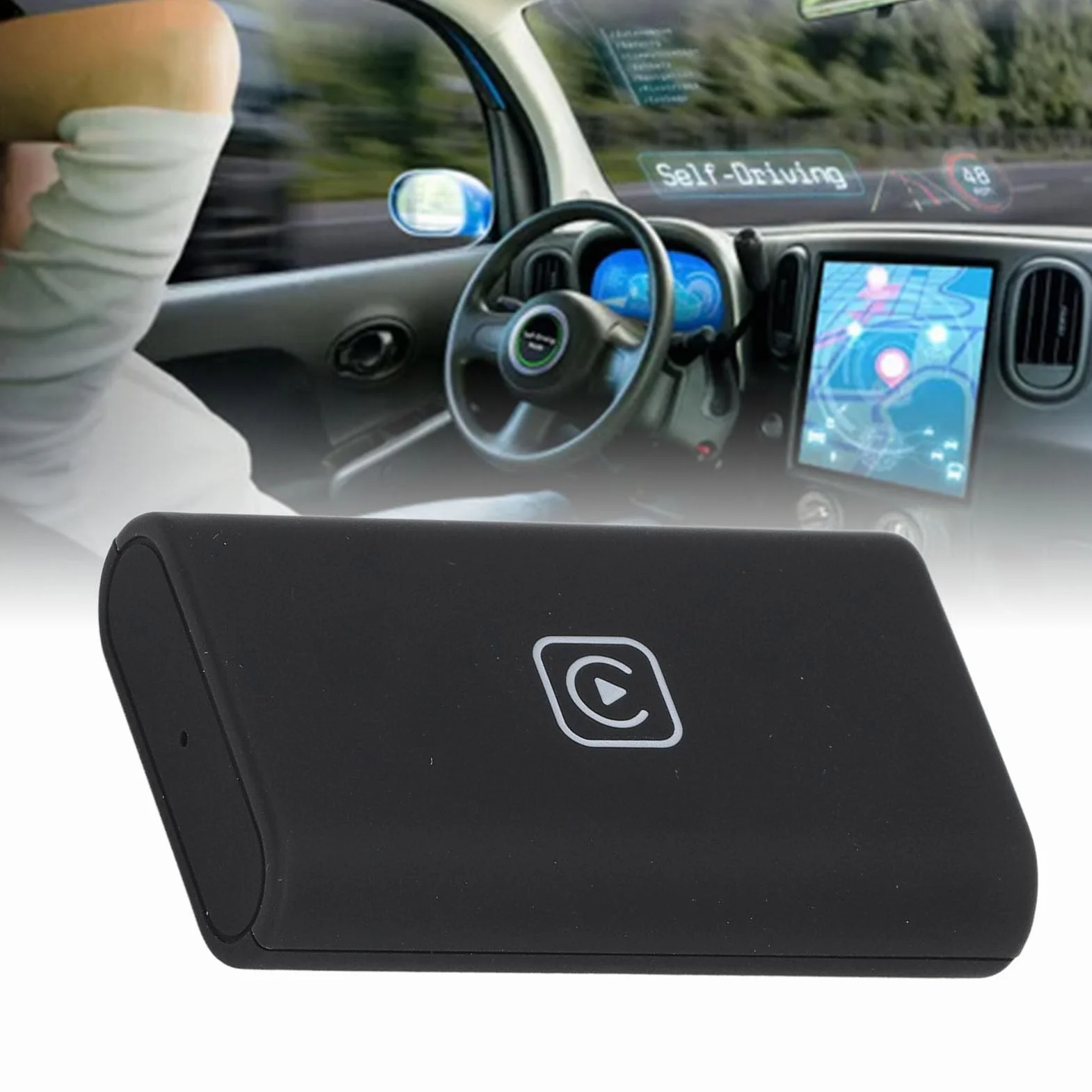 Bezprzewodowy Adapter Wysoka wydajność Bluetooth 5.0 do Konwersji Przewodowej na bezprzewodową w Samochodach Kompatybilnych z Auto