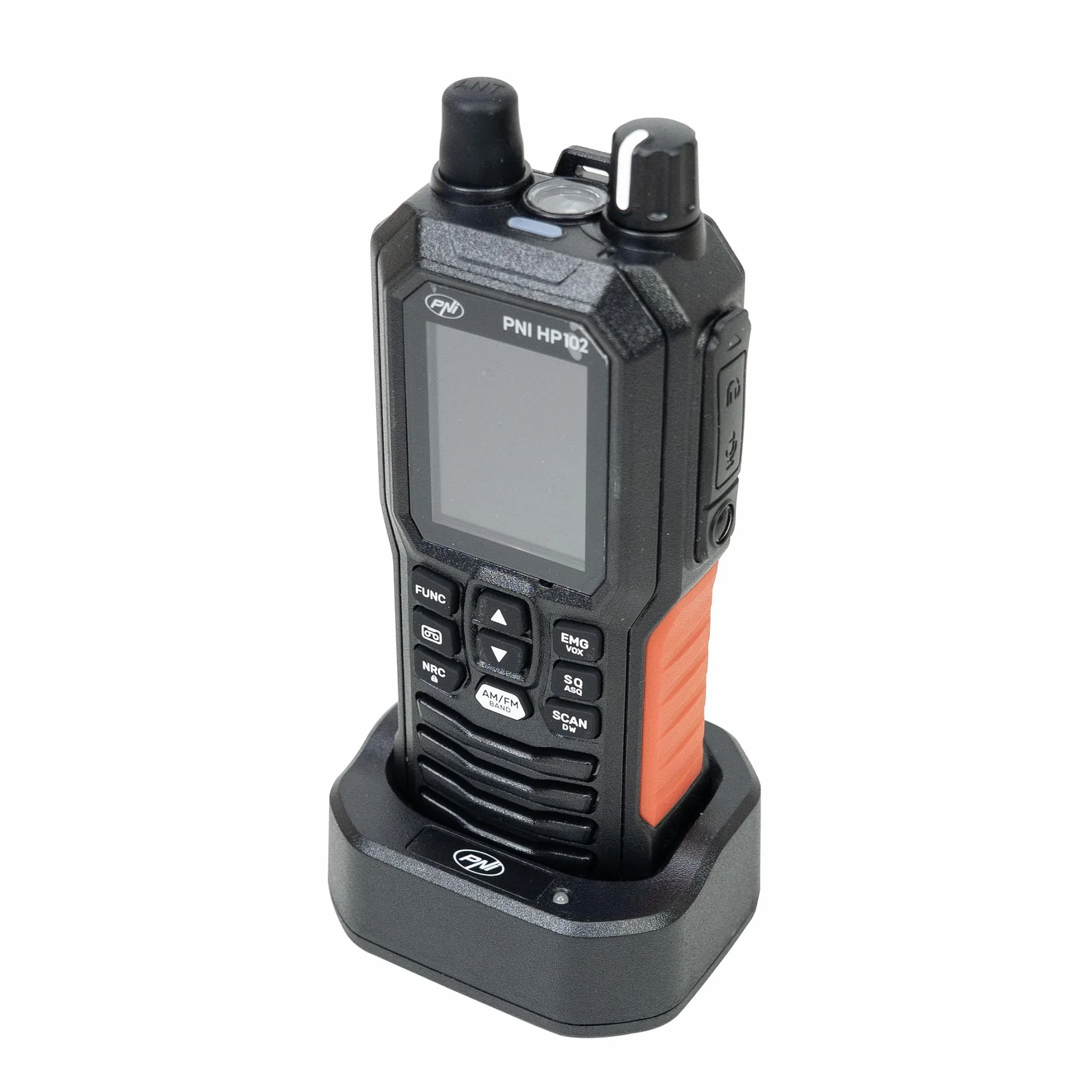 Przenośna stacja radiowa CB PNI Escort HP 102 multistandard, 4 W, 12 V-24 V, AM-FM, NRC, Dual Watch, Roger Beep, ASQ SQ regulowany, VOX