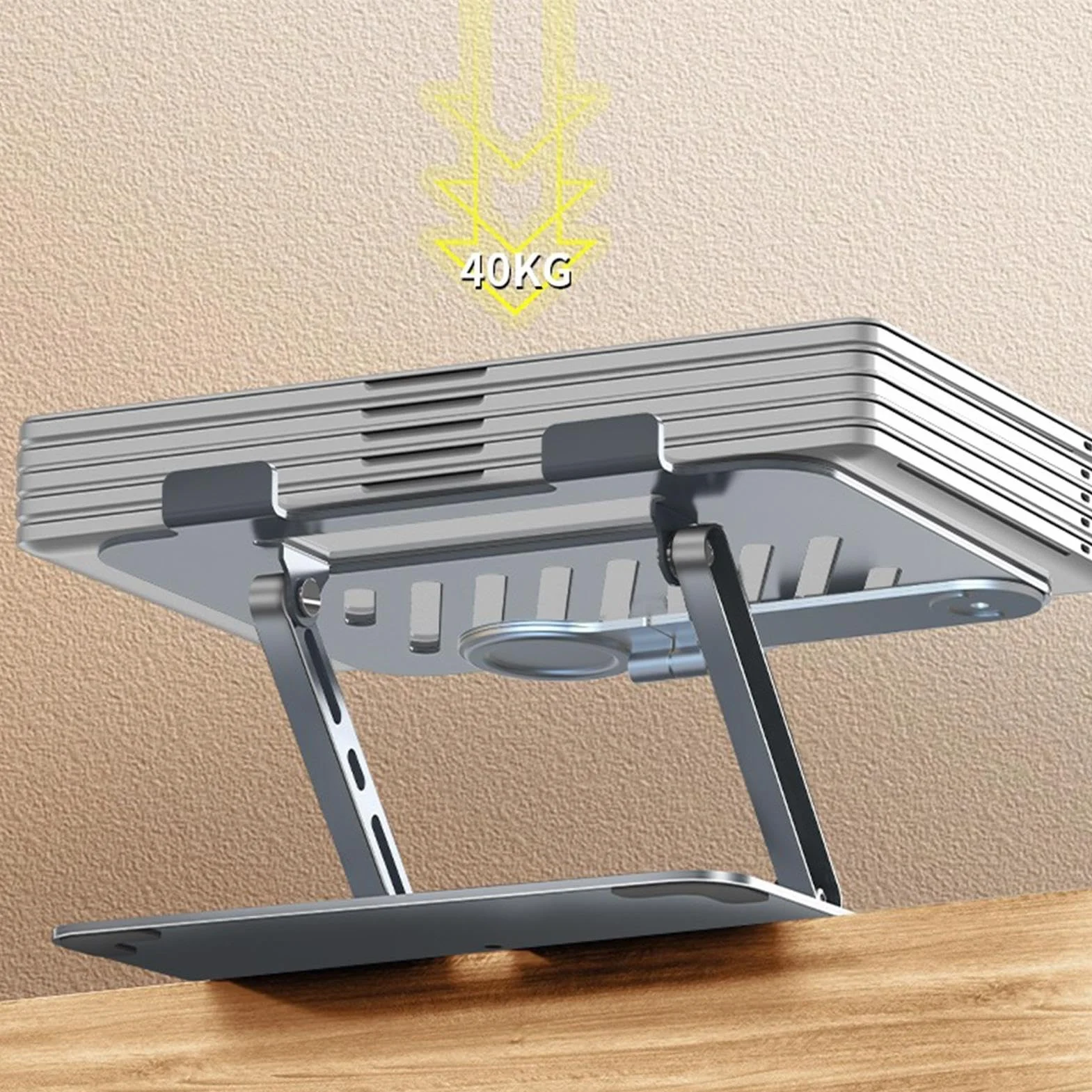 Podstawka pod laptopa na biurko Ergonomiczny Składany Uchwyt Do | Składany Na Laptopa Łóżka, domu, kanapy, pracy, nauki, kuchni, klasy