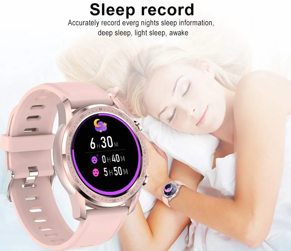 Inteligentny zegarek Bluetooth Tętno Fitness Tracker News Feed Inteligentny zegarek Mężczyźni i kobiety Multi-Sport Inteligentna bransoletka dla Androida iOS (A) little surprise