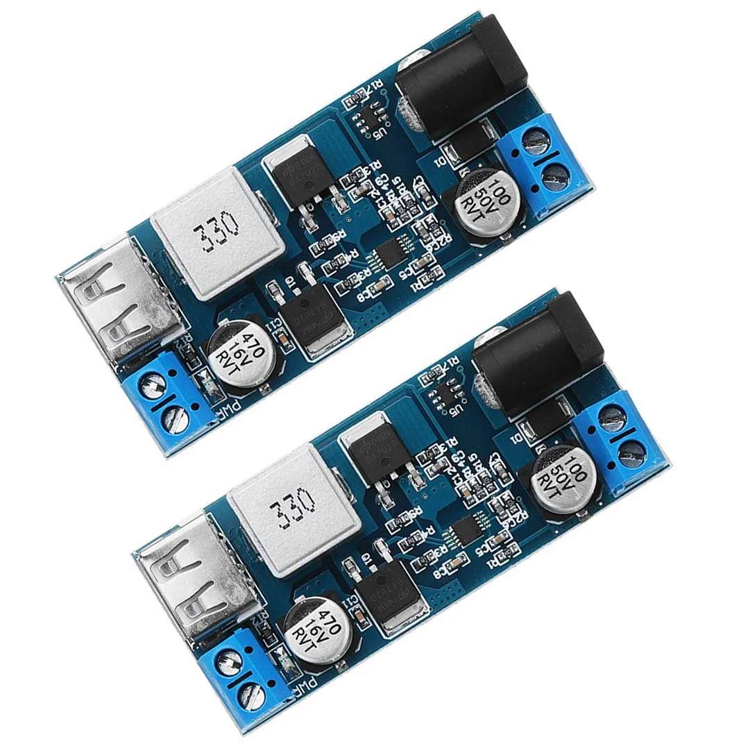 Hailege Power Module DC-DC Step-Down 24V/12V do 5V 5A z USB