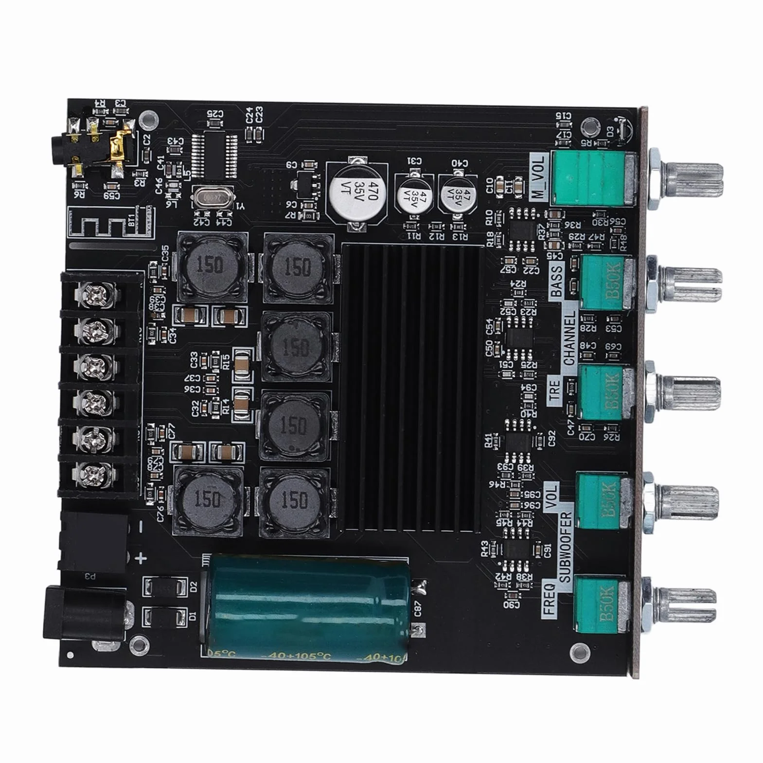 Zaawansowana Tablica Wzmacniacza Subwoofera 100W 2.1 Kanał ZK TB21 z łatwą kontrolą i Wysokim Bezpieczeństwem dla Domowych Systemów Audio HIFI