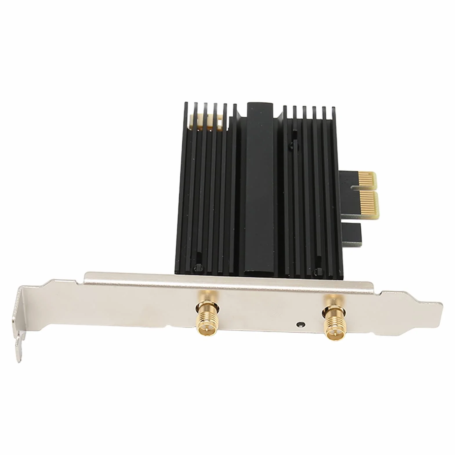 Karta WiFi PCIe Karta Ubit WiFi 6E na PC, Bluetooth 5.2, 6GHz 5GHz 2.4GHz WPA3 BT5.2 Podwójna Antena, Karta PCIe WiFi dla Win 10 11 64Bit, Adapter Bezprzewodowy PCIe
