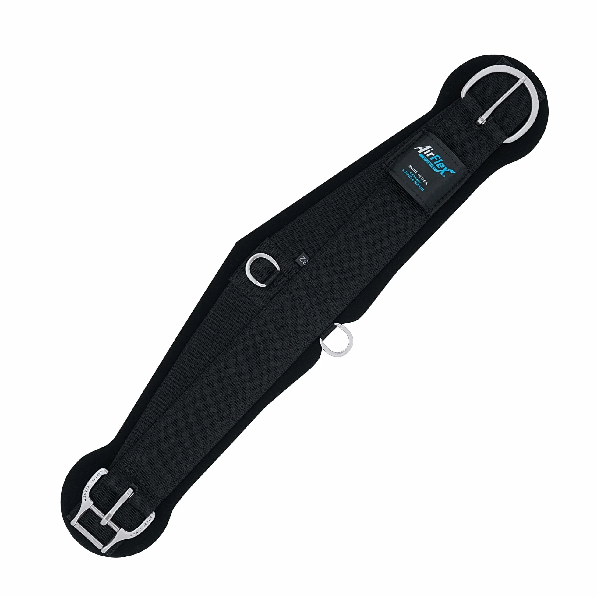 Weaver Leather Airflex Cinch z inteligentną klamrą zaciskową