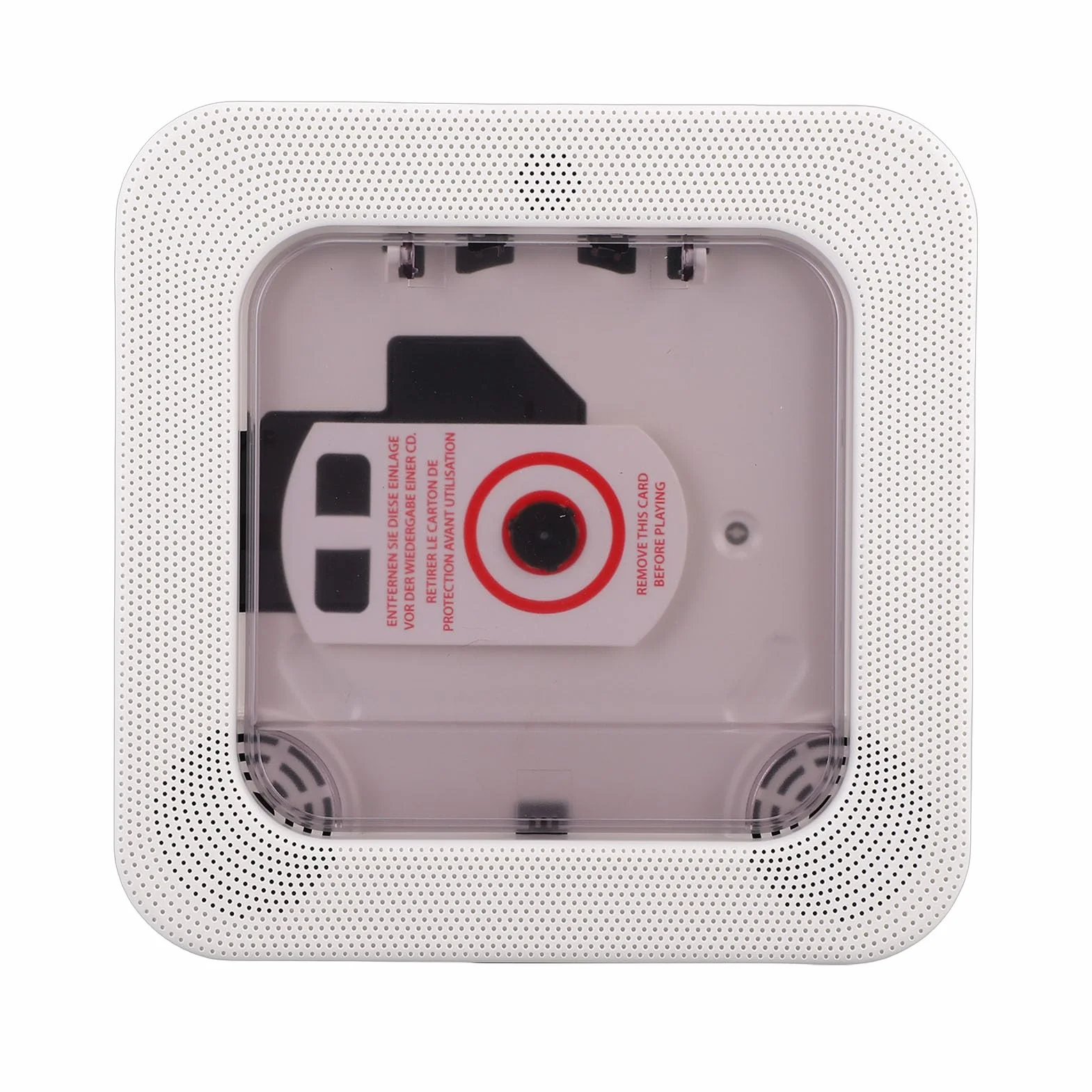 Przenośny Odtwarzacz CD z Bluetooth 5.3, Stacjonarny Odtwarzacz Muzyczny CD do Użytku Domowego, Obsługuje CDR MP3 WMA, z Pilotem, Wyświetlaczem LED, Radiem FM