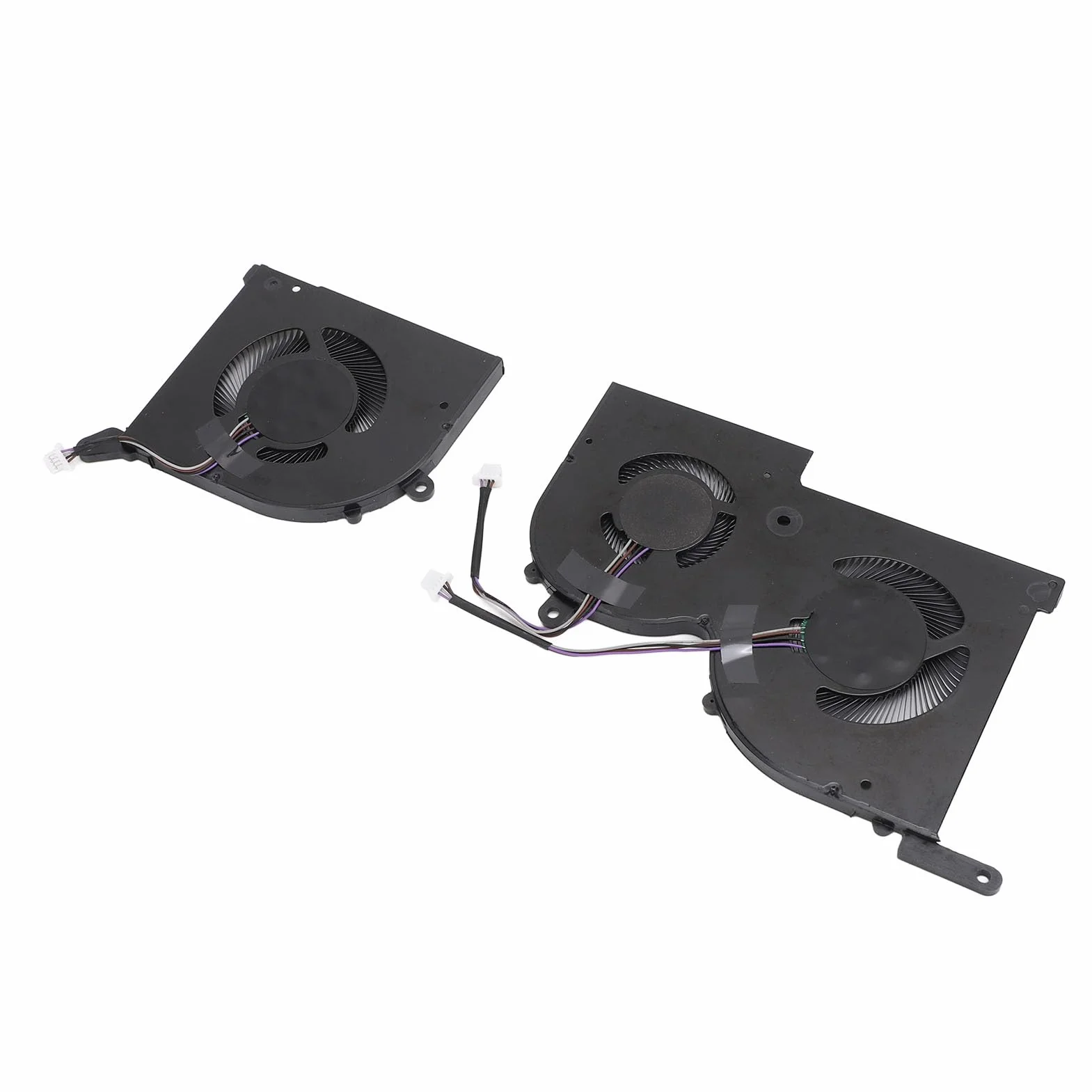 Acouto 4-pinowy Wentylator GPU do Laptopa z Aluminiowym Stopem i ABS, Chłodzący Wentylator dla GS66 10SD 10SGS 10SFS 10SF 10SE MS 16V1 MS 16V2 WS66 P66