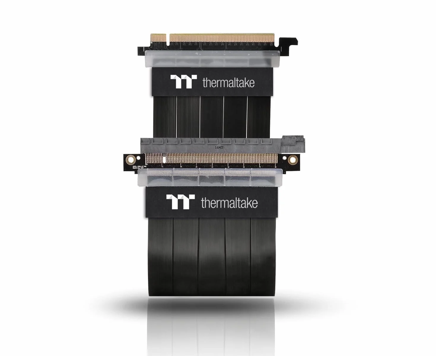 Thermaltake AC-045-CN1OTN-C1 TT Premium PCI-E x16 3.0 Extender Riser Cable 300 mm Graphic Cards Black