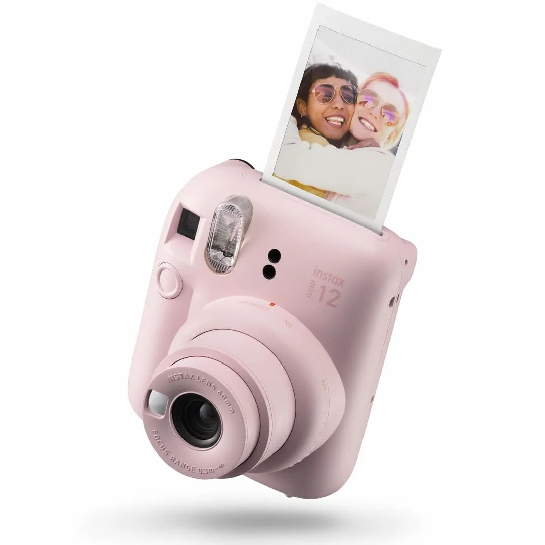 Fujifilm Instax Mini 12 aparat natychmiastowy z 40 filmami - kwiat różowy