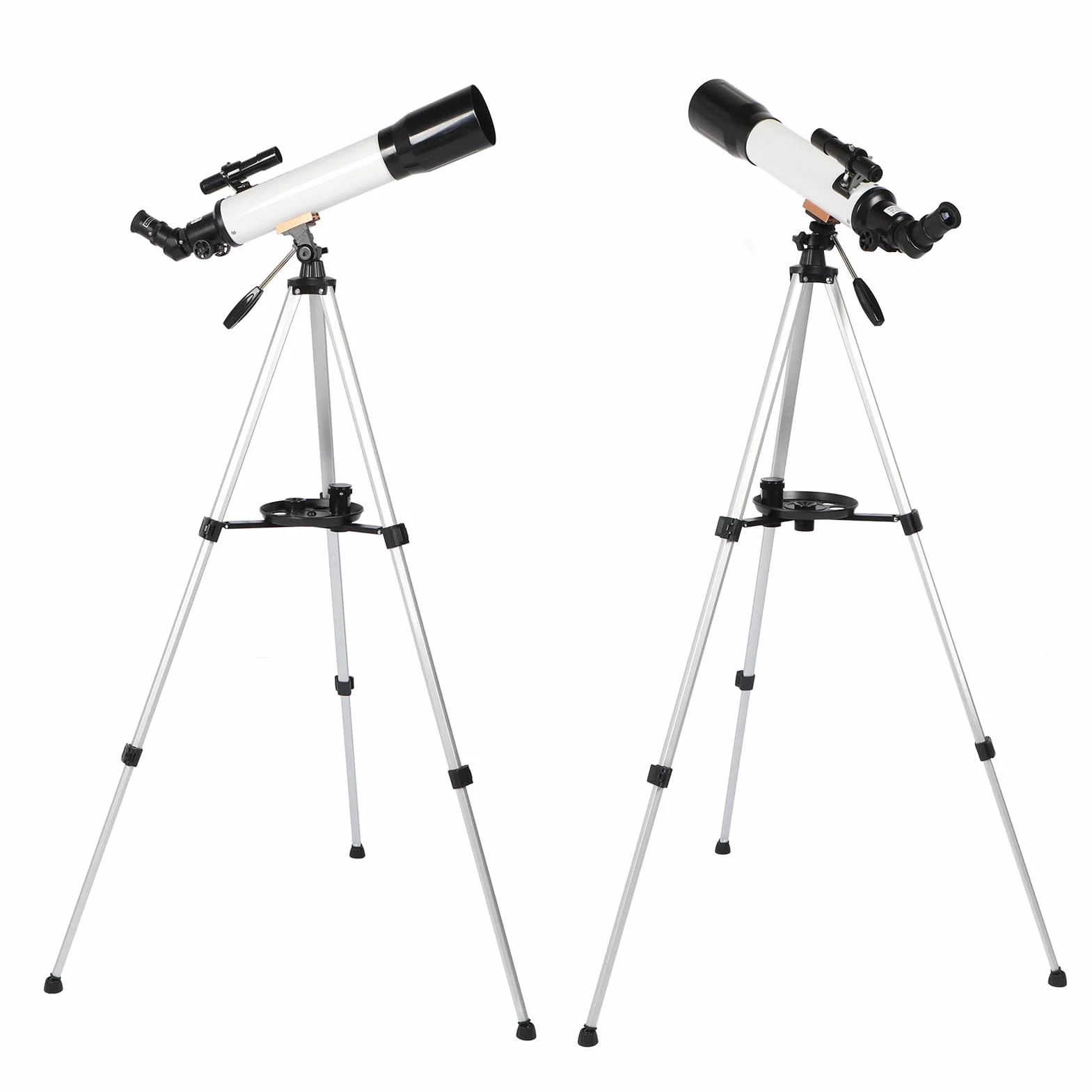 Generic Refraktor Teleskopu Astronomicznego 70500 Przenośny Teleskop Podróżny dla Początkujących i Dzieci Apertura 70mm Ogniskowa 500mm