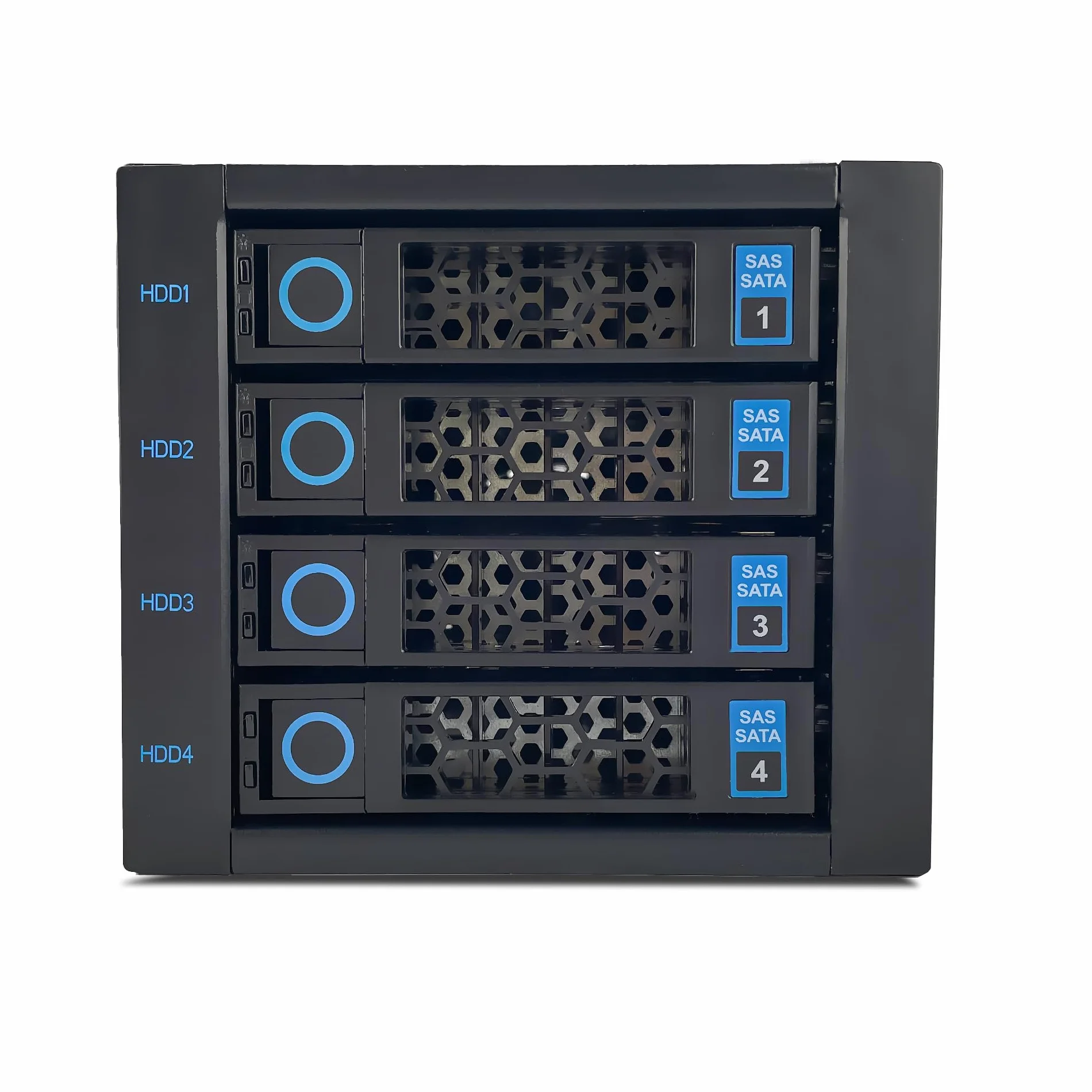 FANTEC 2553 WR-C3141-12G/6G SAS/SATA 12G obudowa backplane dla 4× 3,5"/2,5" HDD/SSD na module napędowym 3X 5,25