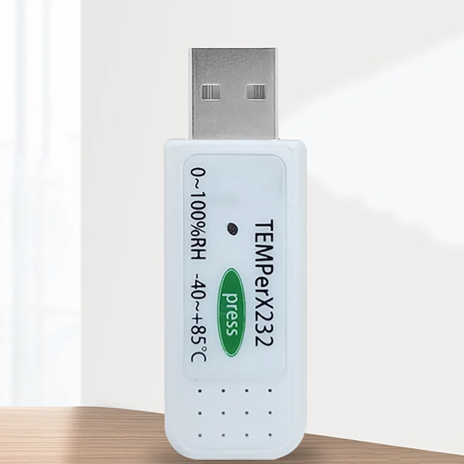 USB miernik temperatury i wilgotności, sonda zewnętrzna, alarm e-mail, przechowywanie danych, rejestrator,