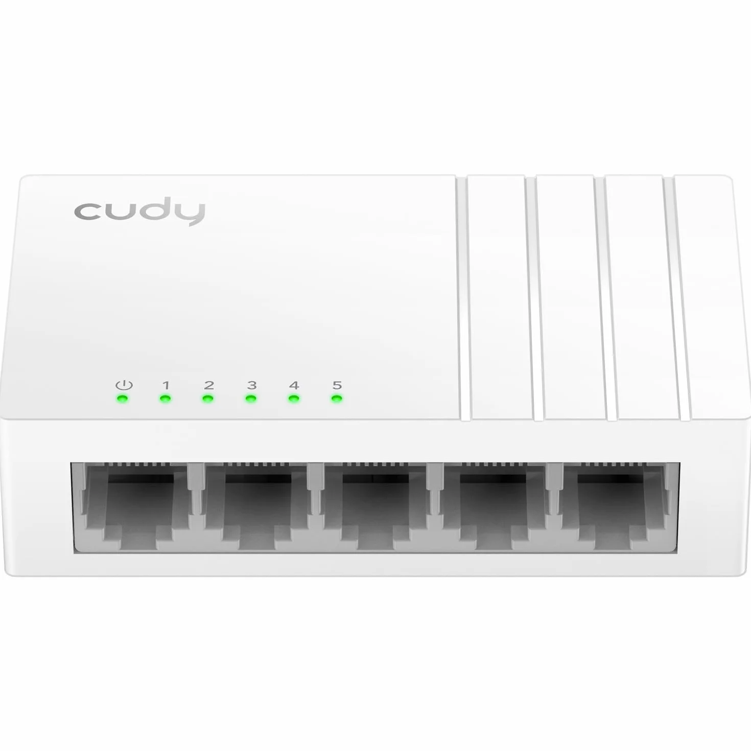 Cudy GS105U 5-portowy gigabitowy przełącznik Ethernet z gniazdem zasilania USB-C pulpit rozdzielacz Ethernet plastikowa obudowa nieekranowany przełącznik Plug & Play bez wentylatora niezarządzany