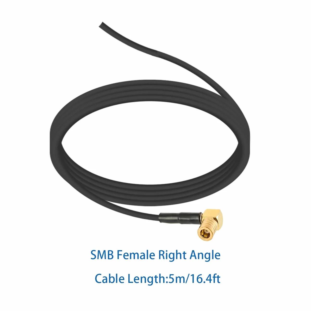 Vecys DAB DAB + FM/AM GPS Antena Samochodowa Shark Fin FM/AM GPS Antena Samochodowa na Dachu Wzmacniacz Sygnału SMB do SMA do DIN Adapter 5M RG174 Kabel