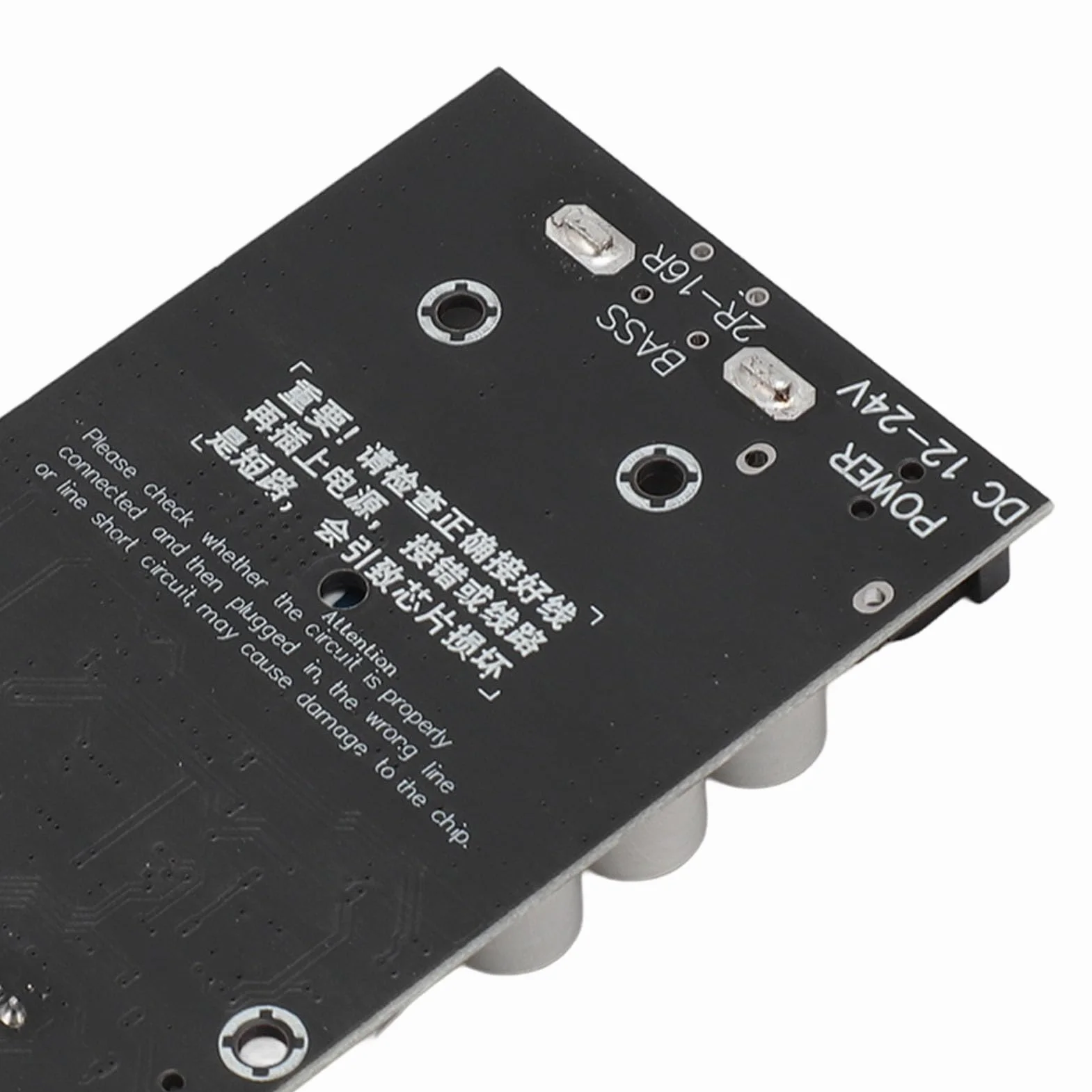 Moduł Wzmacniacza Cyfrowego, Płytka Wzmacniacza Subwoofera 12-24 V, Duża Moc 100 W, do Głośnika DIY