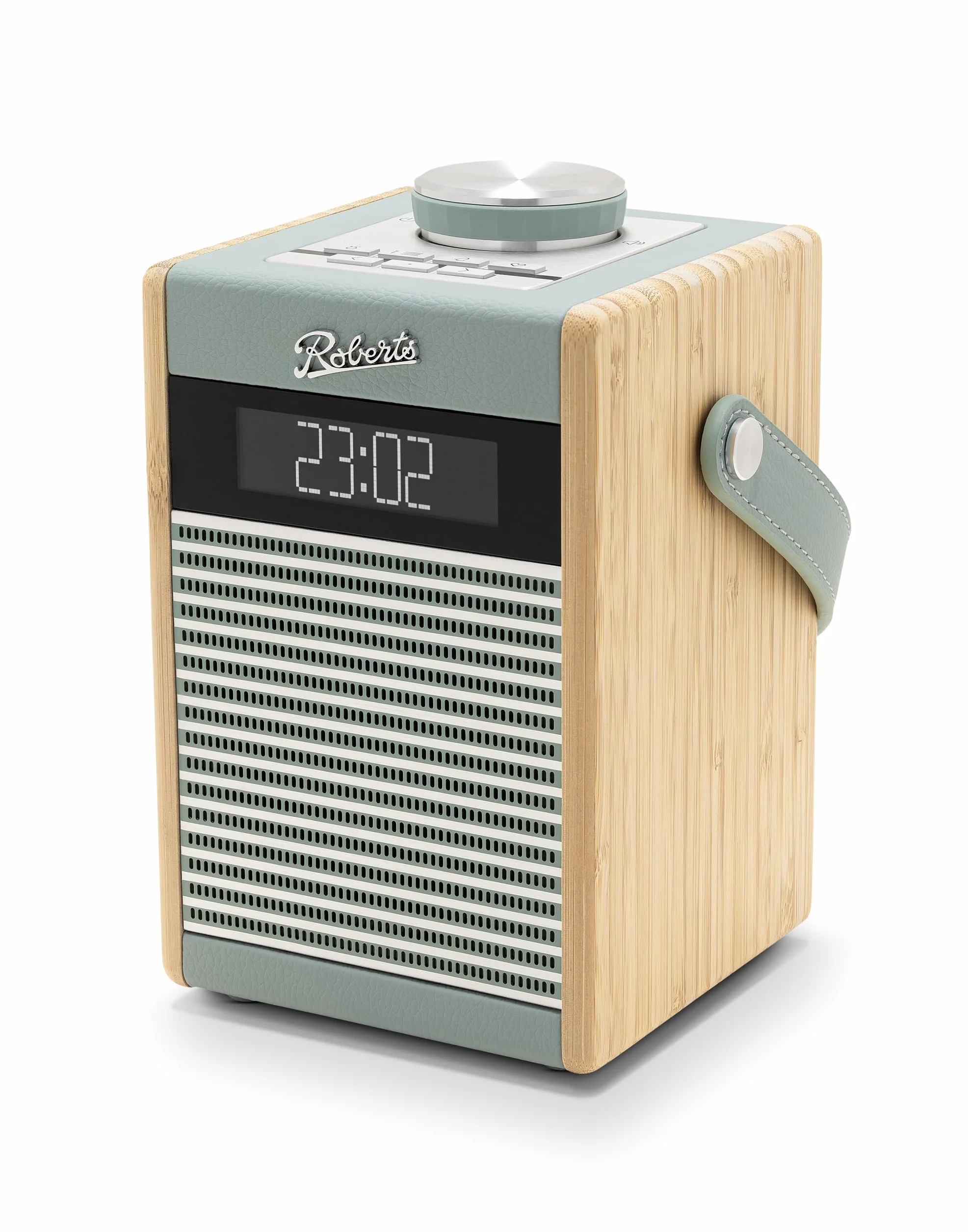 Rambler MIDI Przenośny budzik retro Dab+/FM/Bluetooth Sky Blue