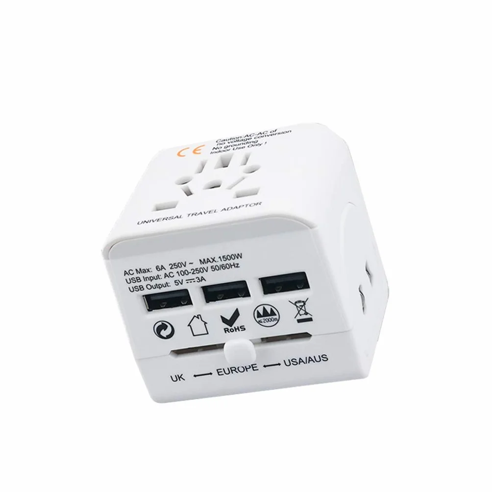 Gniazdo międzynarodowe przetwornice Przenośne podróże Międzynarodowy Gniazdo Konwersji ładowania, Worldwide Universal Adapter, Gniazdo Travel Travel Carger adapter wtyczki zasilania (Color : D)