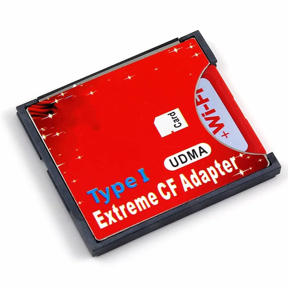Adapter SD SDHC SDXC do Compact Flash CF typu I High-Speed Extreme