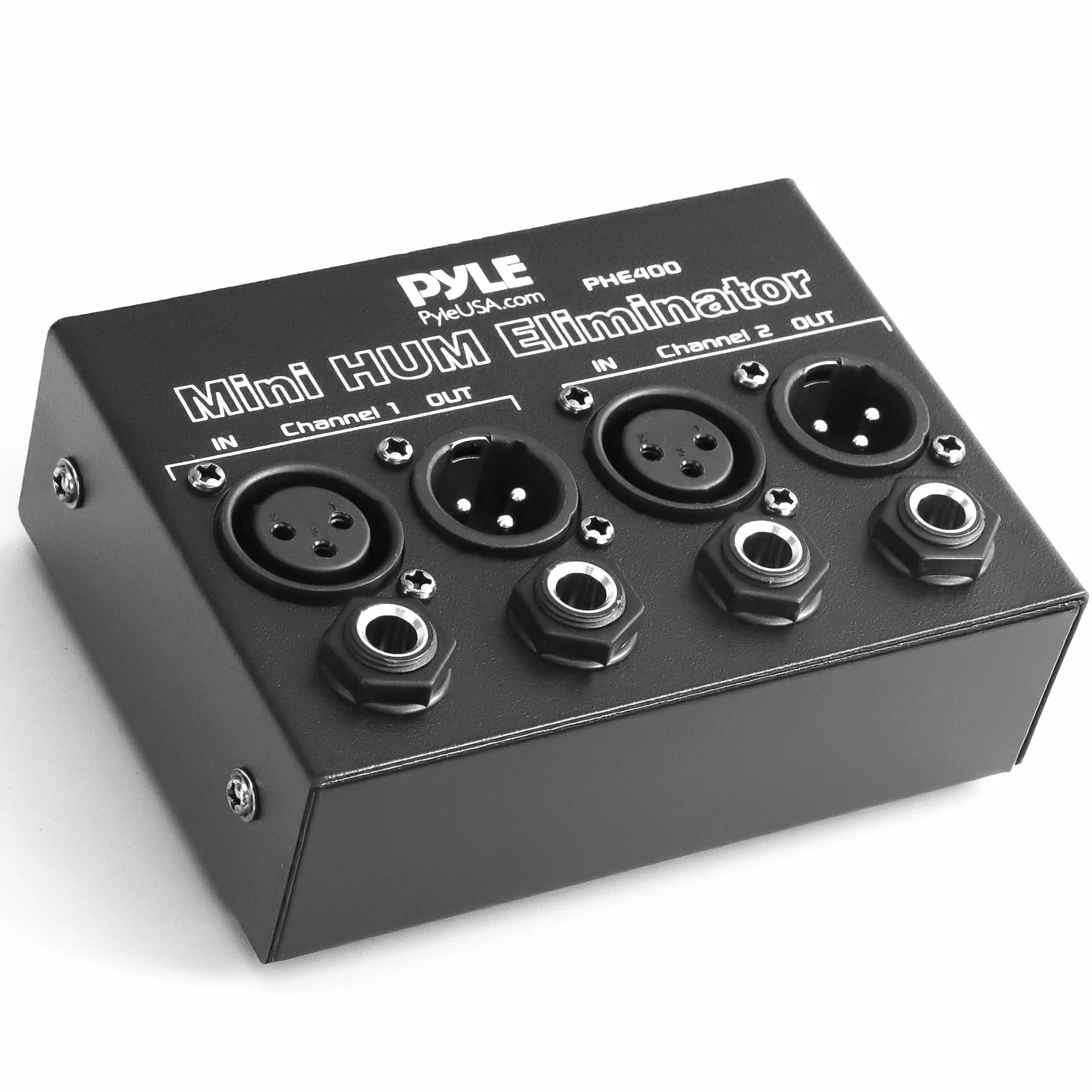 Pyle B00BARTW42 tłumik Box (2-kanałowy) z gniazdami XLR