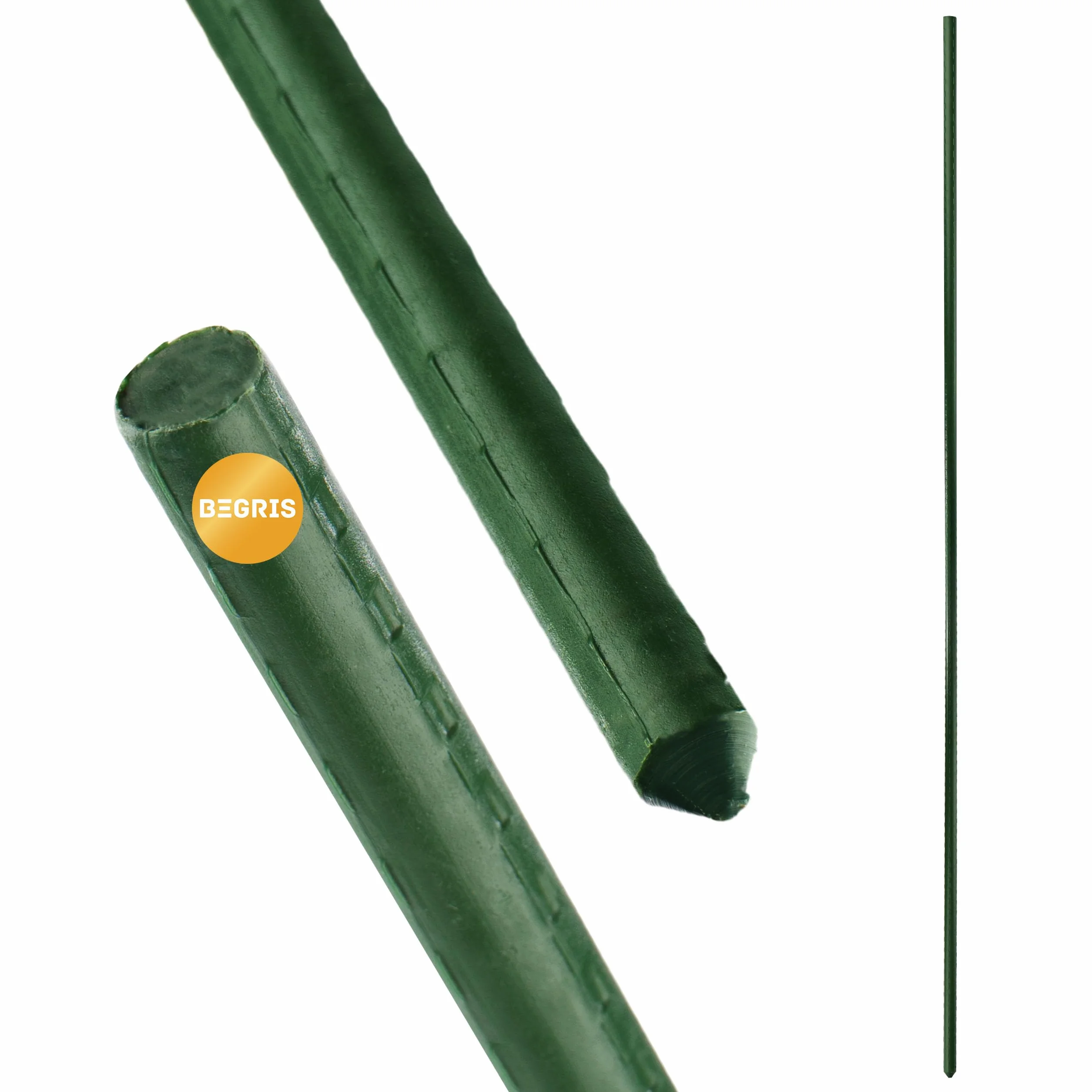 Tyczka Palik Podpora Pomidor Rośliny 150cm/16mm 1 szt STAL Tyczki do pomidorów Trwała Stalowa Konstrukcja Wsparcie Roślin Pnących