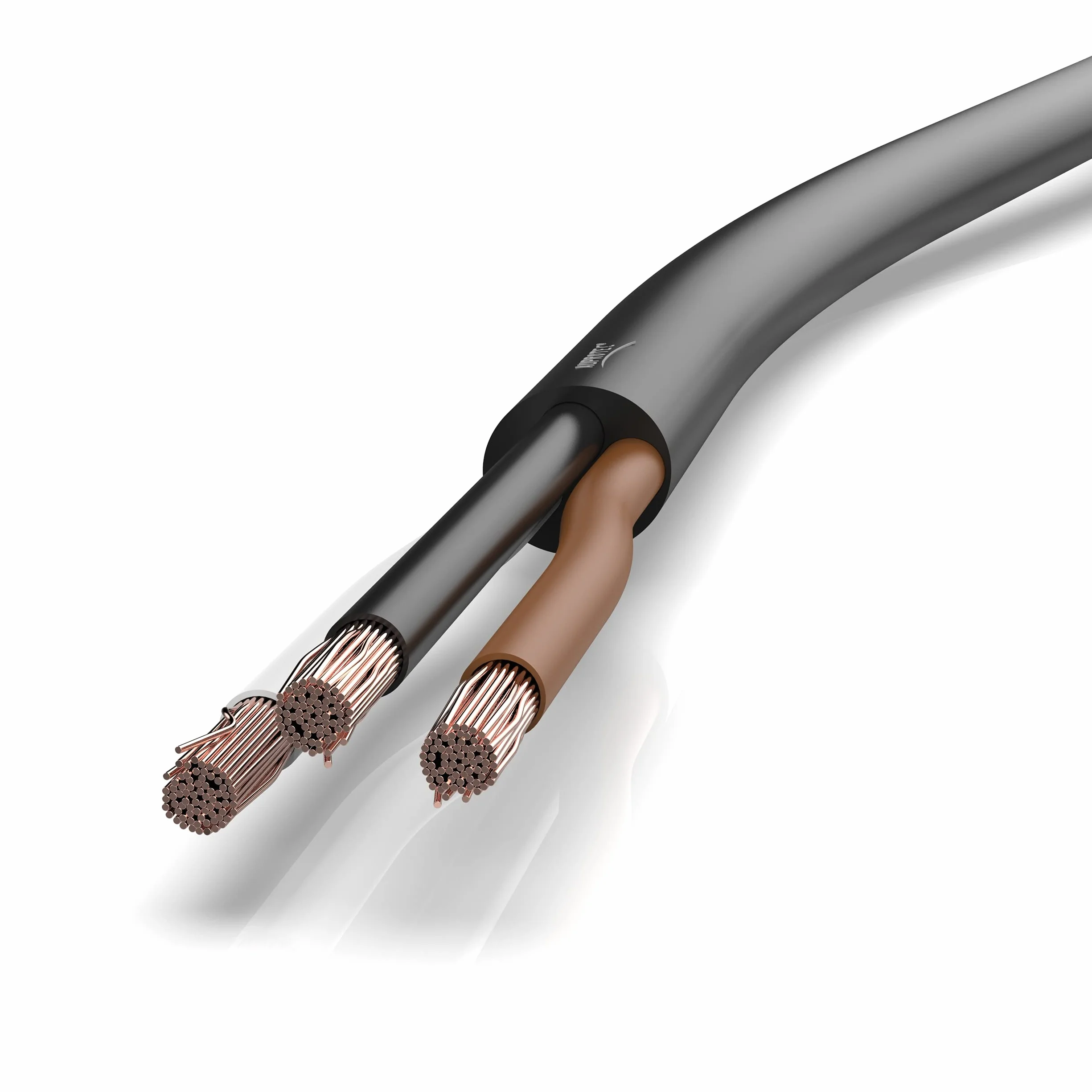 Auprotec 20 m kabel okrągły 3-żyłowy kabel elektryczny do przyczepy 3 x 0,75 mm²