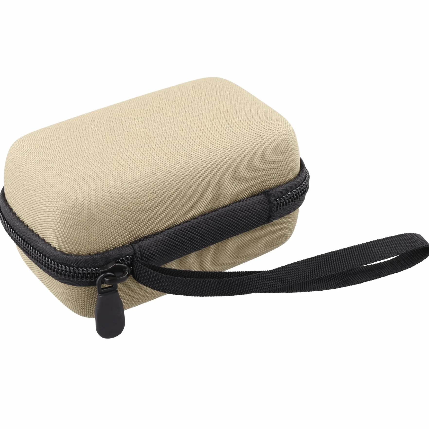 Khanka do Kodak PIXPRO C1 - Twarde etui podróżne do ultrakompaktowego aparatu cyfrowego z uchwytem do przenoszenia, tylko etui, Brązowy brązowy, 882 cc
