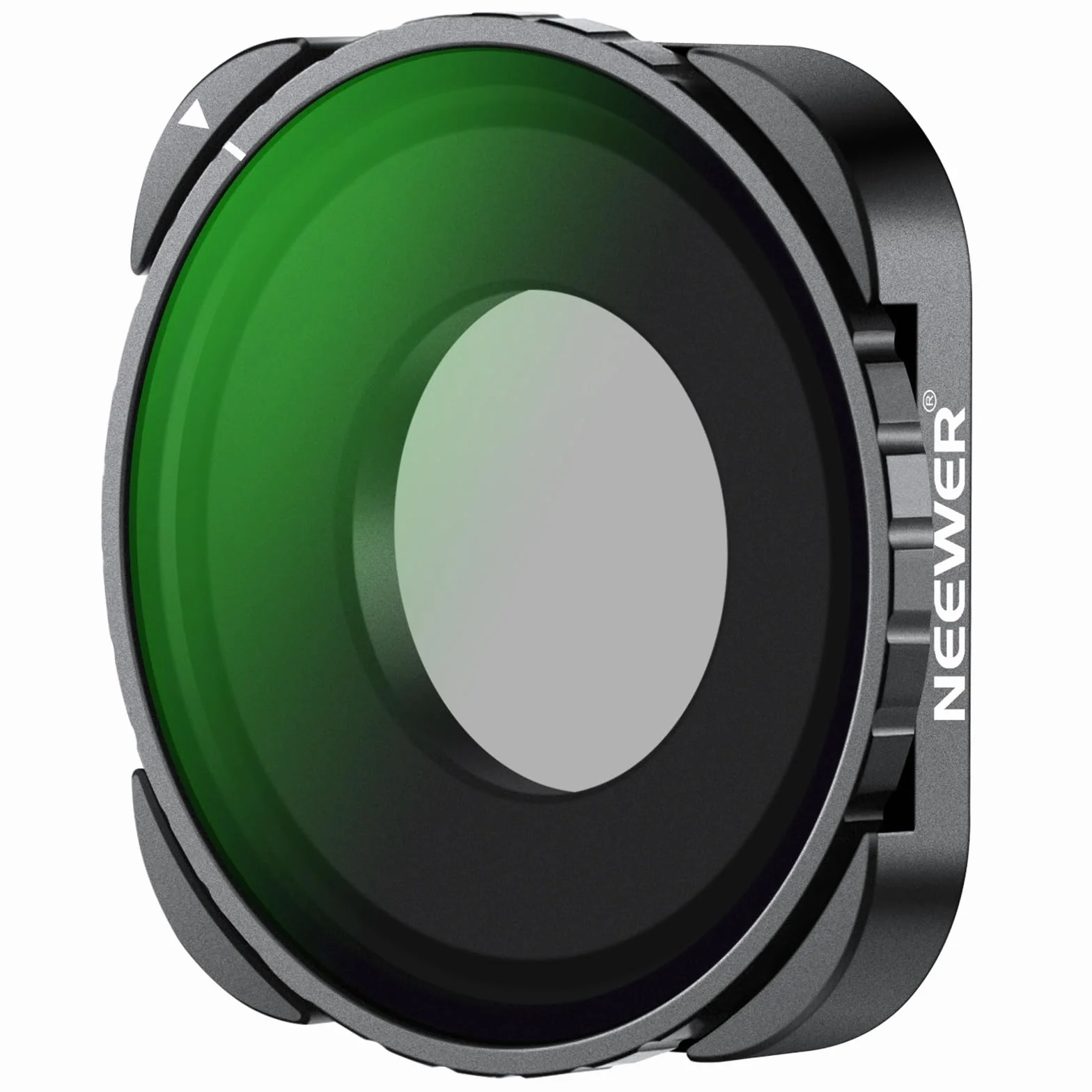 Neewer Obrotowy filtr CPL do Hero 13, wielowarstwowa kamera HD ze szkła optycznego, regulowany okrągły filtr polaryzacyjny, kompatybilny z GoPro Hero 13, 12, 11, 10, 9, FL-GP23