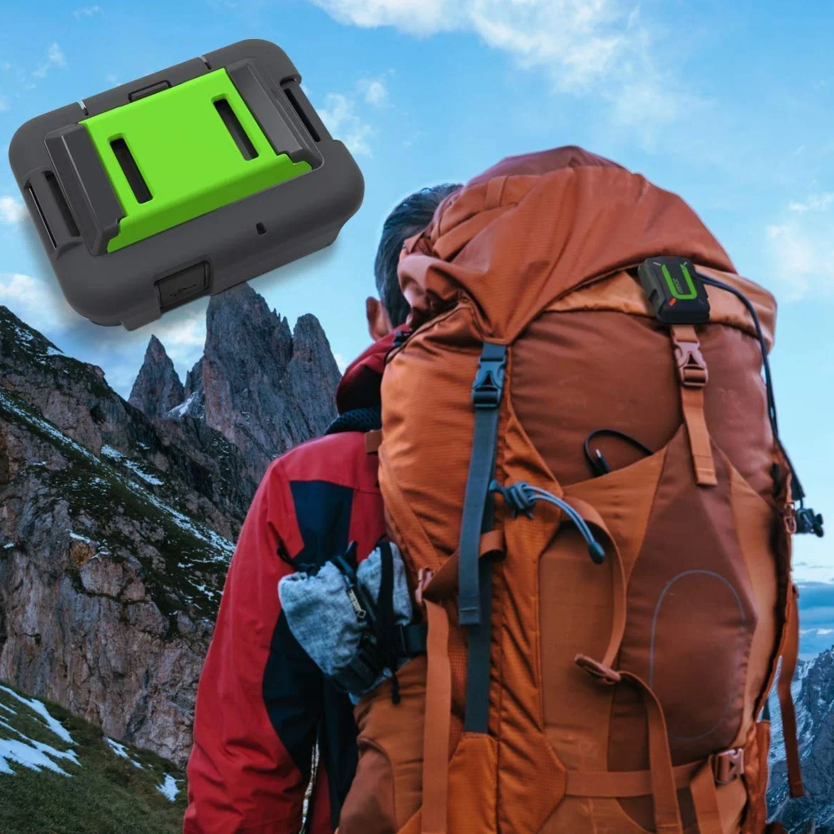 ZOLEO Uniwersalny zestaw akcesoriów montażowych, w tym RAM uchwyt na przyssawkę Twist-Lock, ładowarka samochodowa DC z kablem USB i 3 wkładkami - klips do paska, złącze do paska i uchwyt na statyw do aparatu