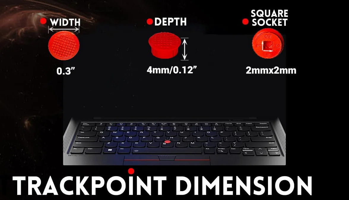 Pakiet 3 super niskoprofilowe zaślepki do Lenovo Thinkpad T460 T460S T460P P50 P70 T470 T470S ThinkPad X1 Carbon (model roku 2016), X1 joga, ThinkPad 13