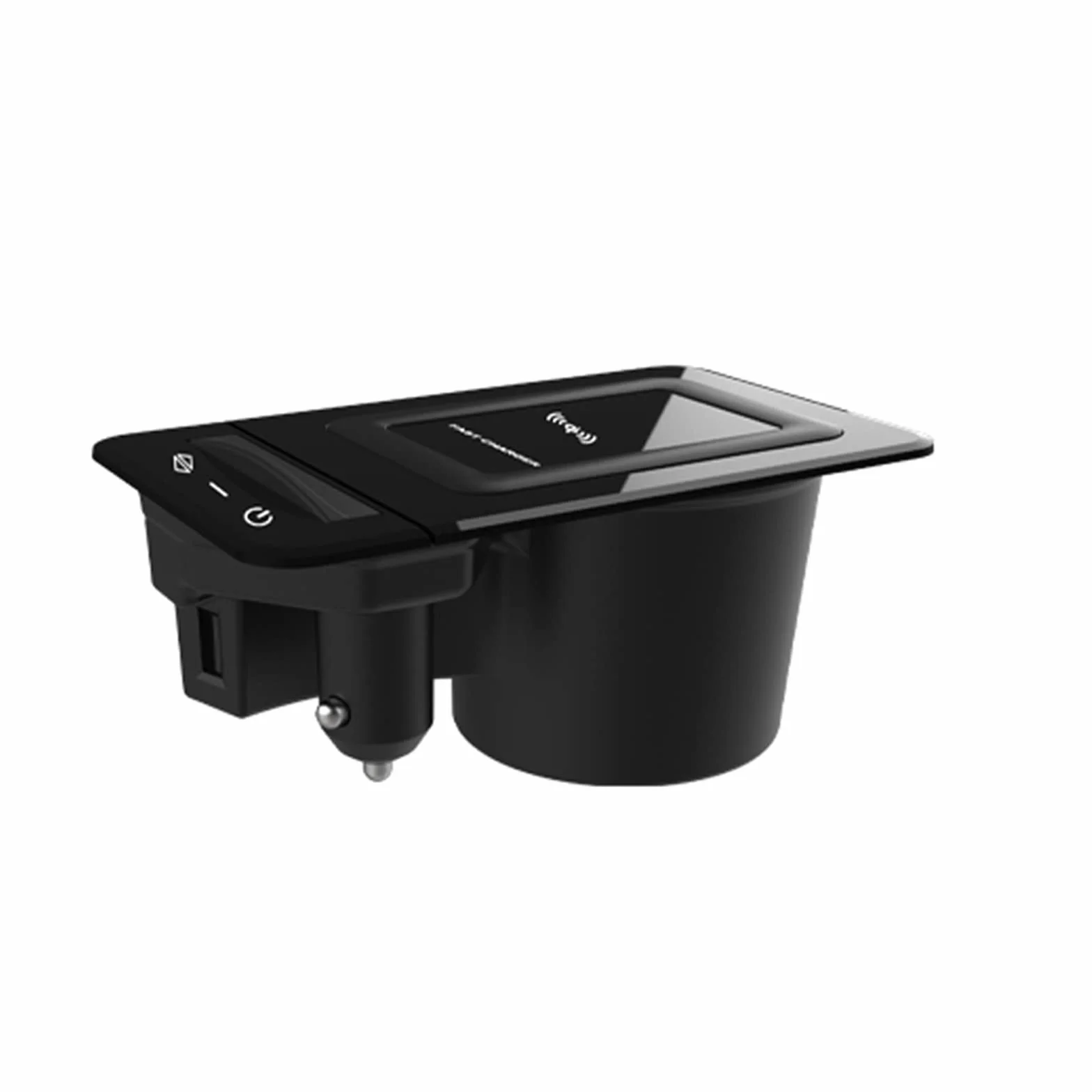 Dla Audi, dla A6L/A7/S6/S7 bezprzewodowa ładowarka samochodowa podnośnik do telefonu komórkowego płyta szybkiego ładowania 15W Panel ładowania bezprzewodowego pojazdu
